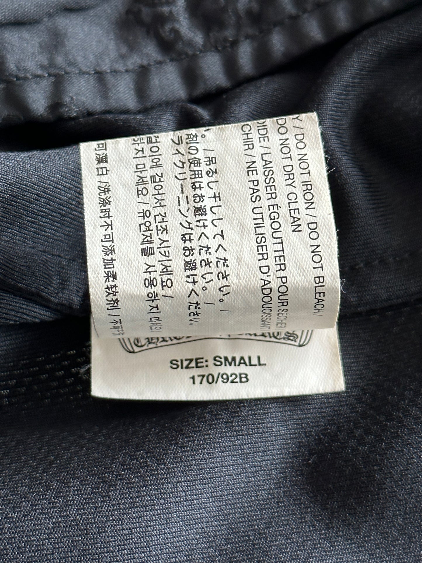 Chrome Hearts Black & White Horseshoe Logo Track Jacket