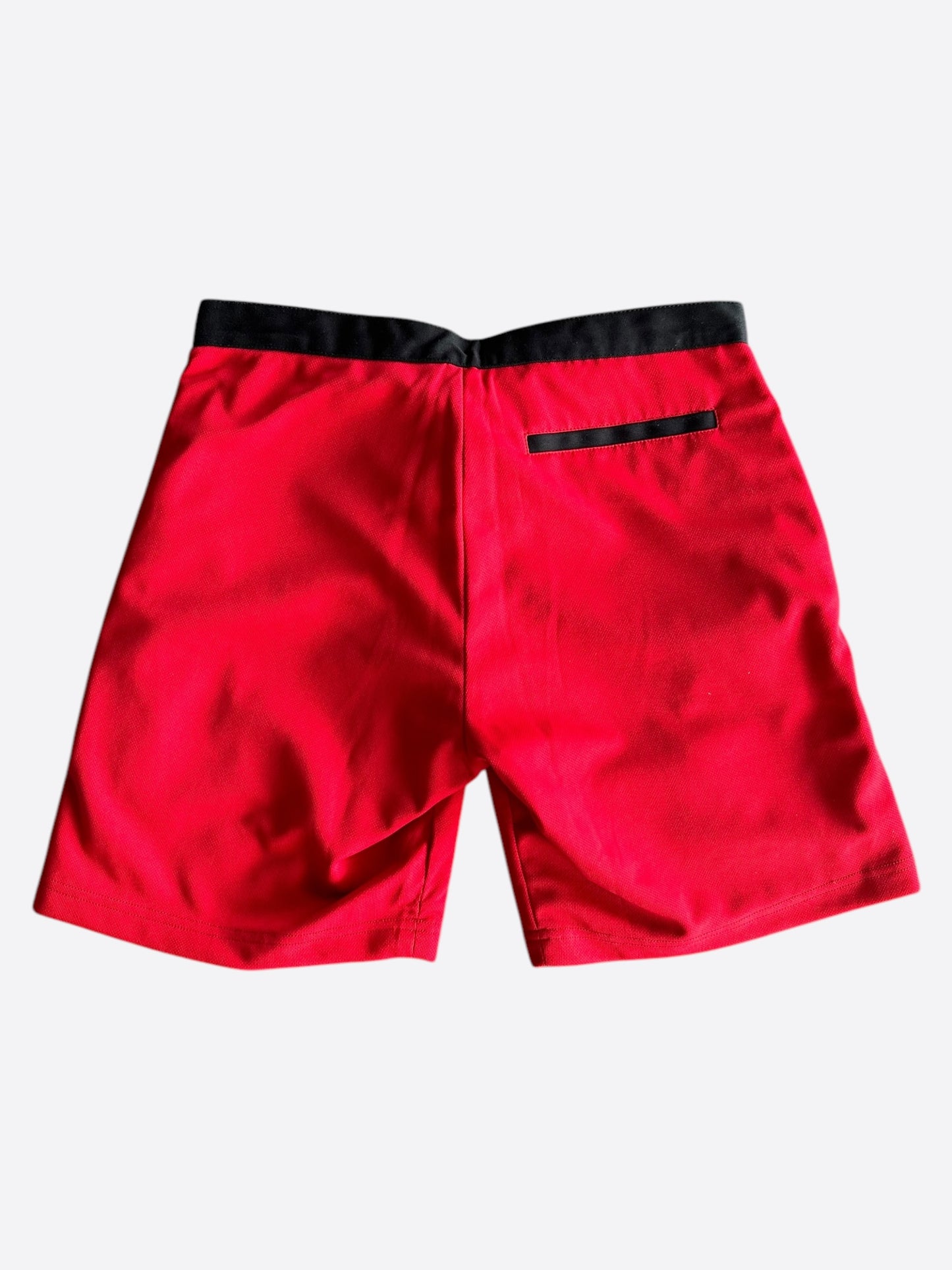 Chrome Hearts Matty Boy Red Chomper Patch Shorts