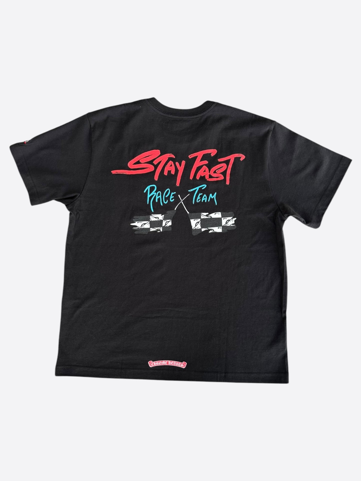 Chrome Hearts Matty Boy Black Stay Fast T-Shirt