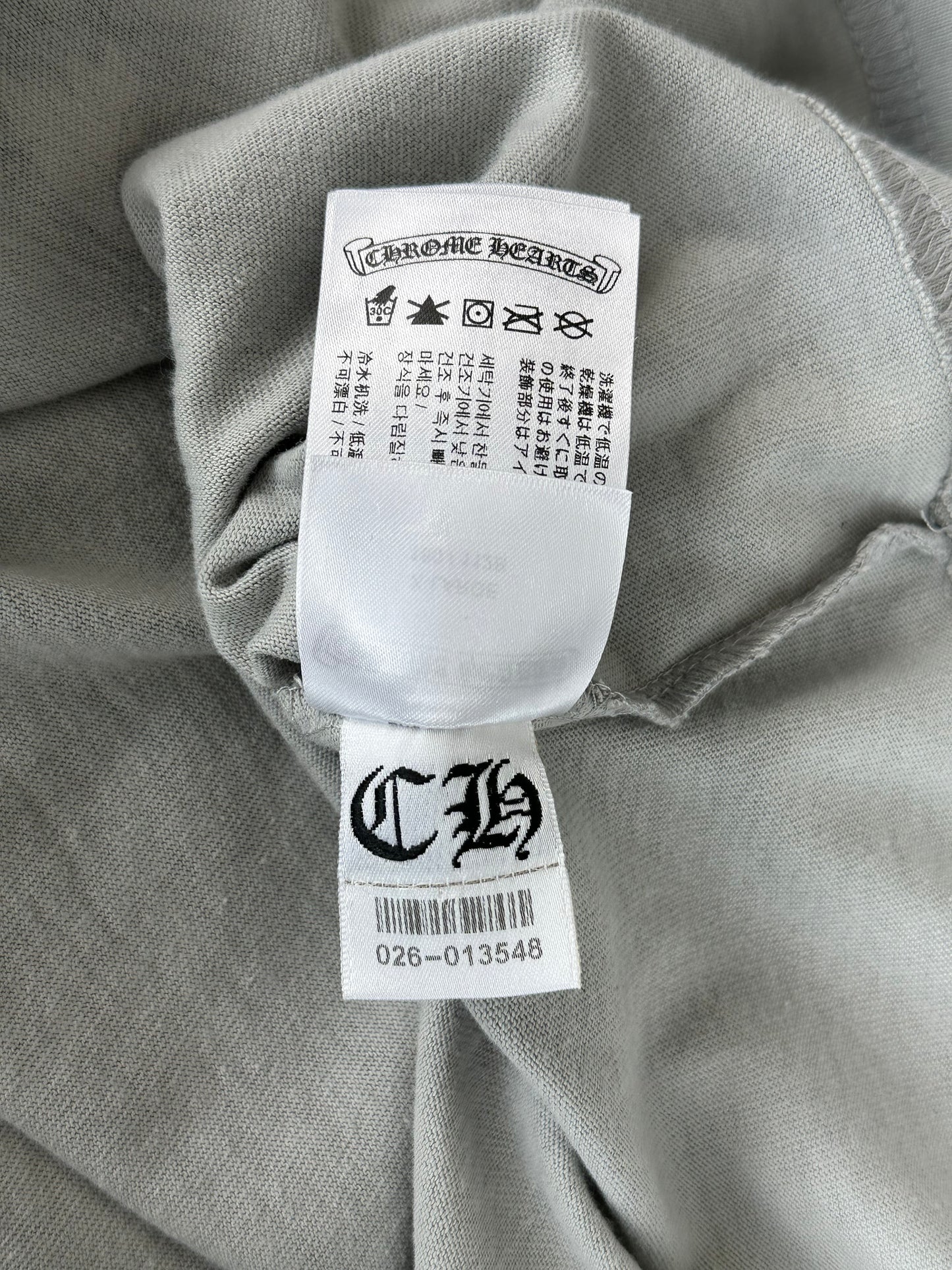 Chrome Hearts Matty Boy Grey Suggest T-Shirt