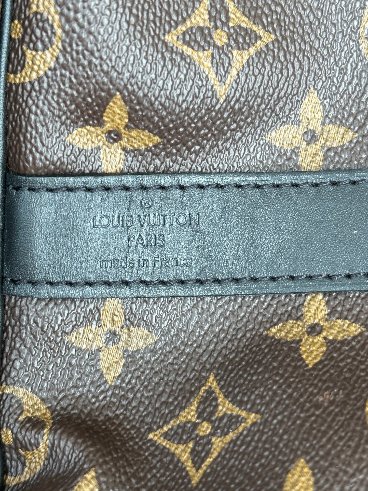 Louis Vuitton Brown Monogram Keepall 55