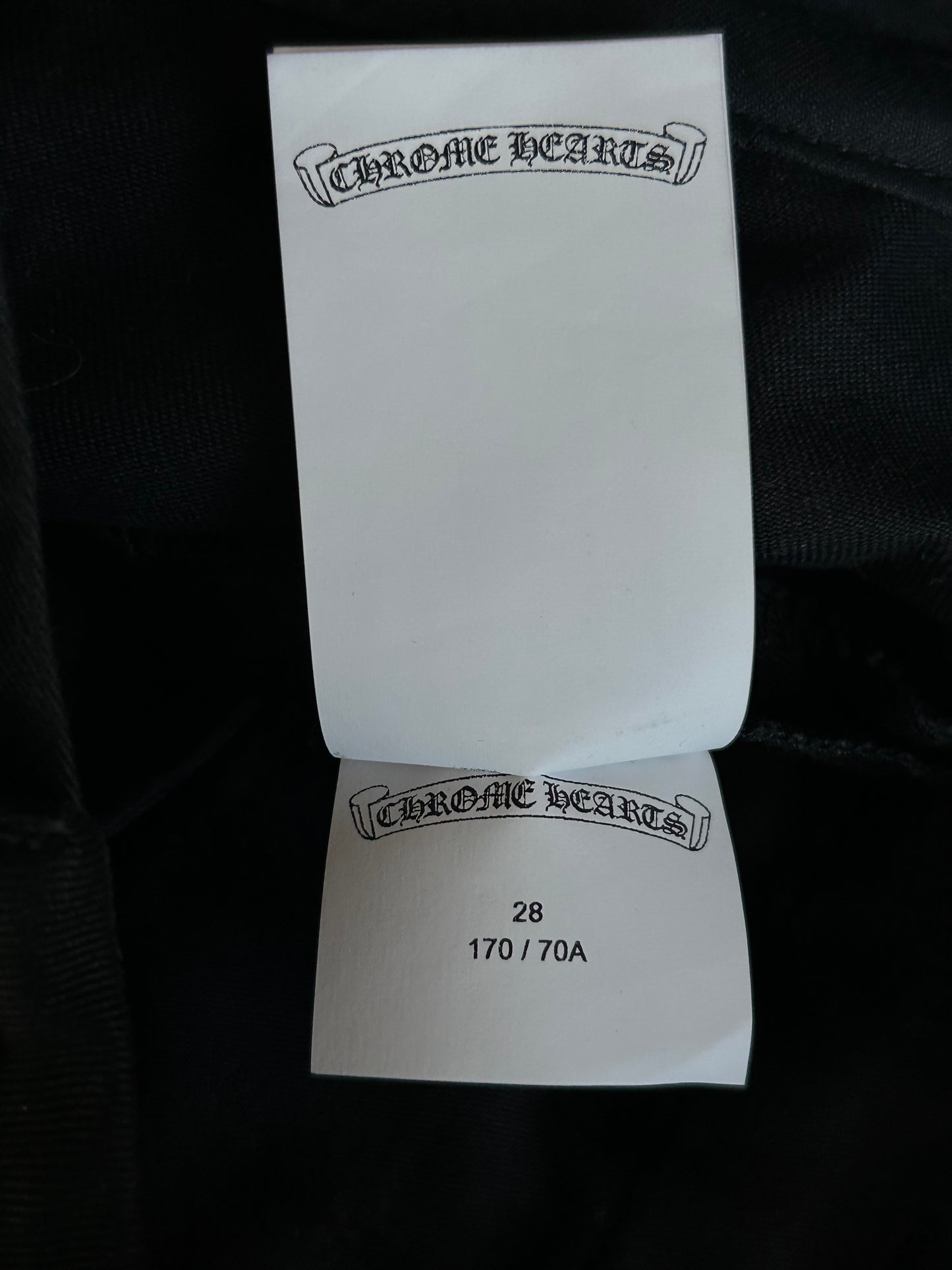 Chrome Hearts Matty Boy Black Multicolor Patch Cargo Pants