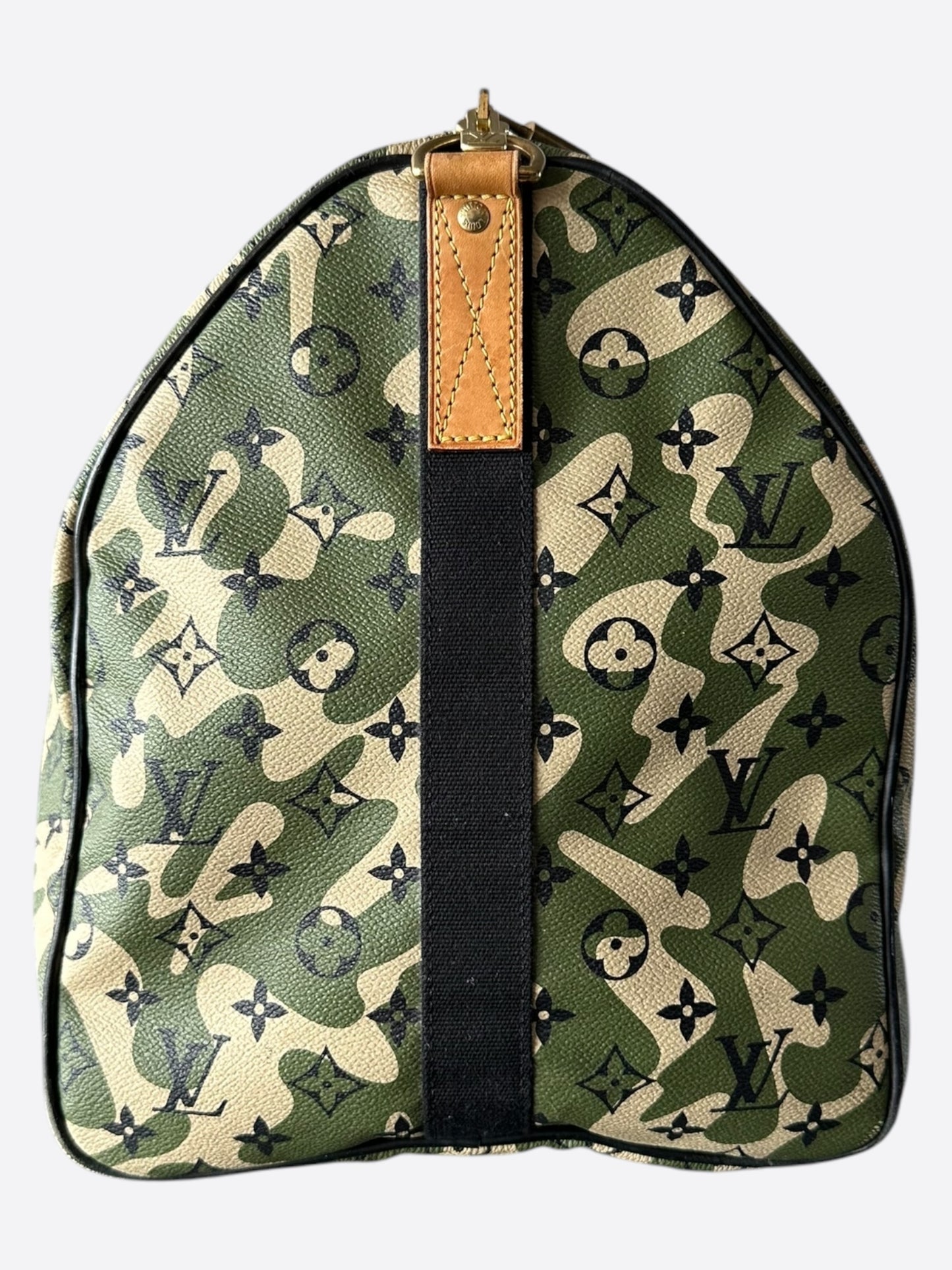 Louis Vuitton Takashi Murakami Camo Monogram Keepall 55