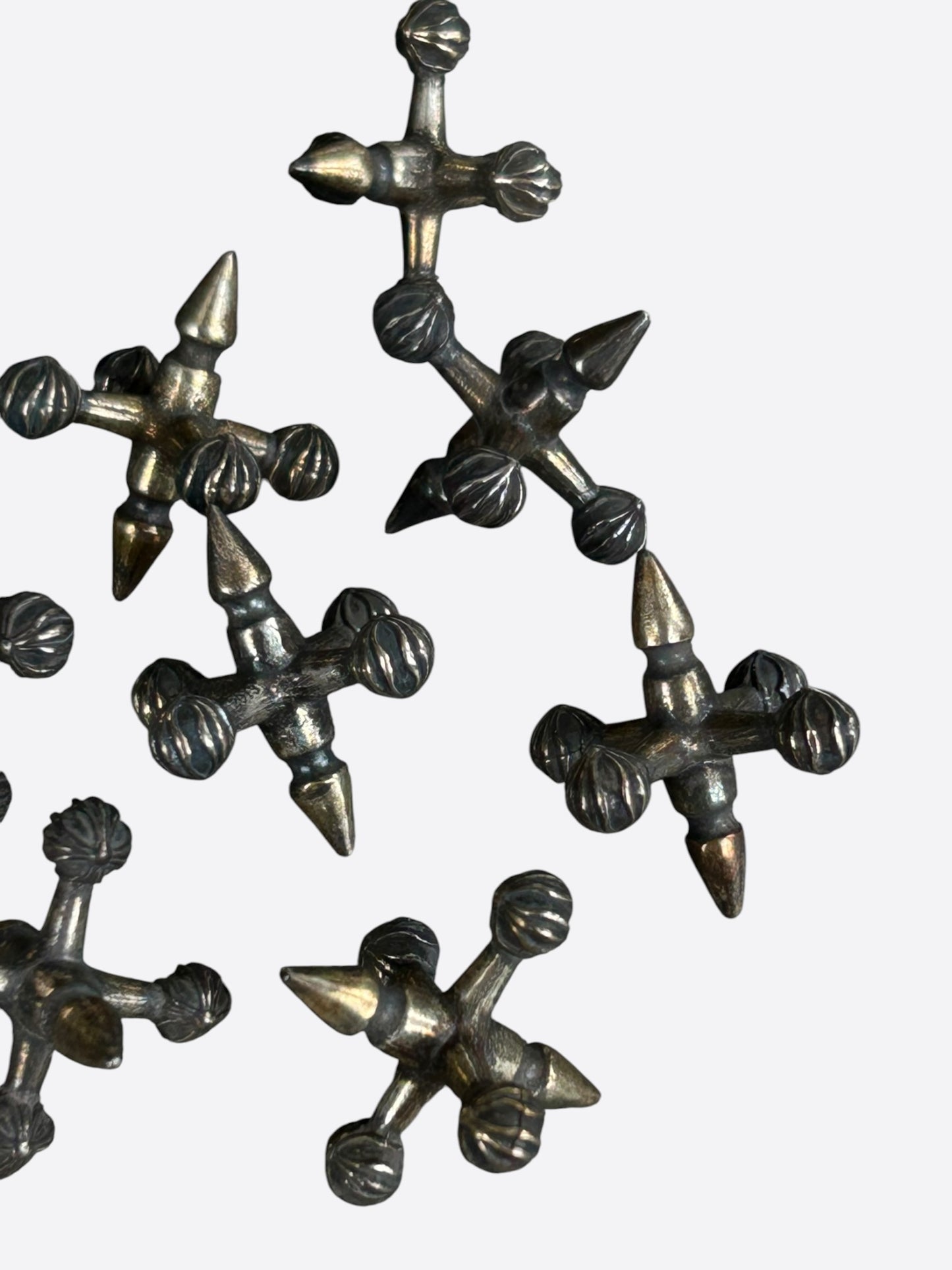 Chrome Hearts Silver Jacks Game Set