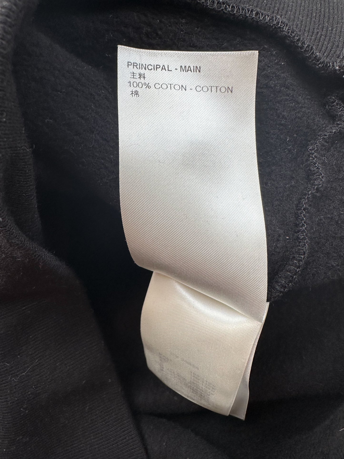 Louis Vuitton Black & White Owl Embroidered Sweater