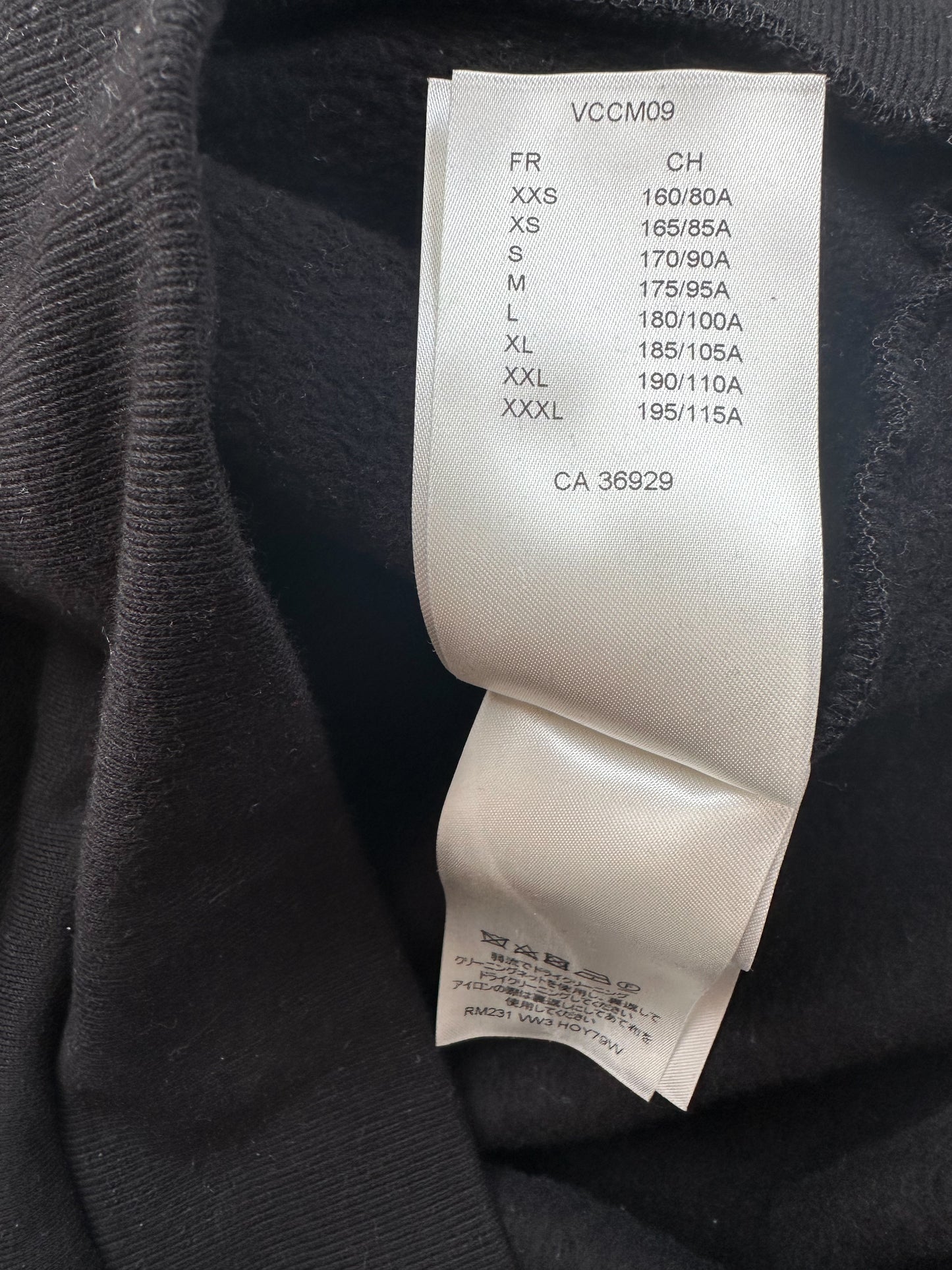 Louis Vuitton Black & White Owl Embroidered Sweater