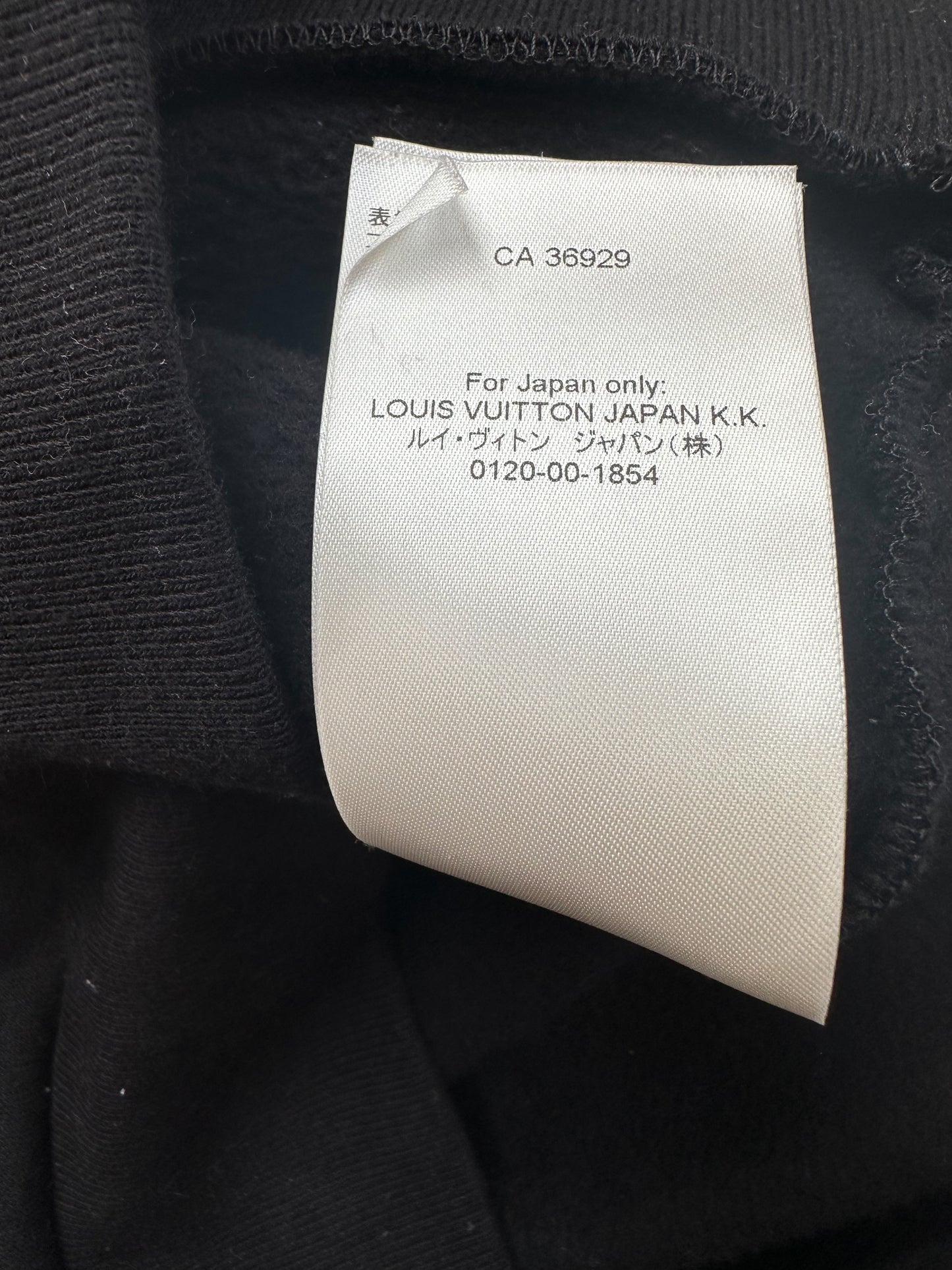 Louis Vuitton Black & White Owl Embroidered Sweater