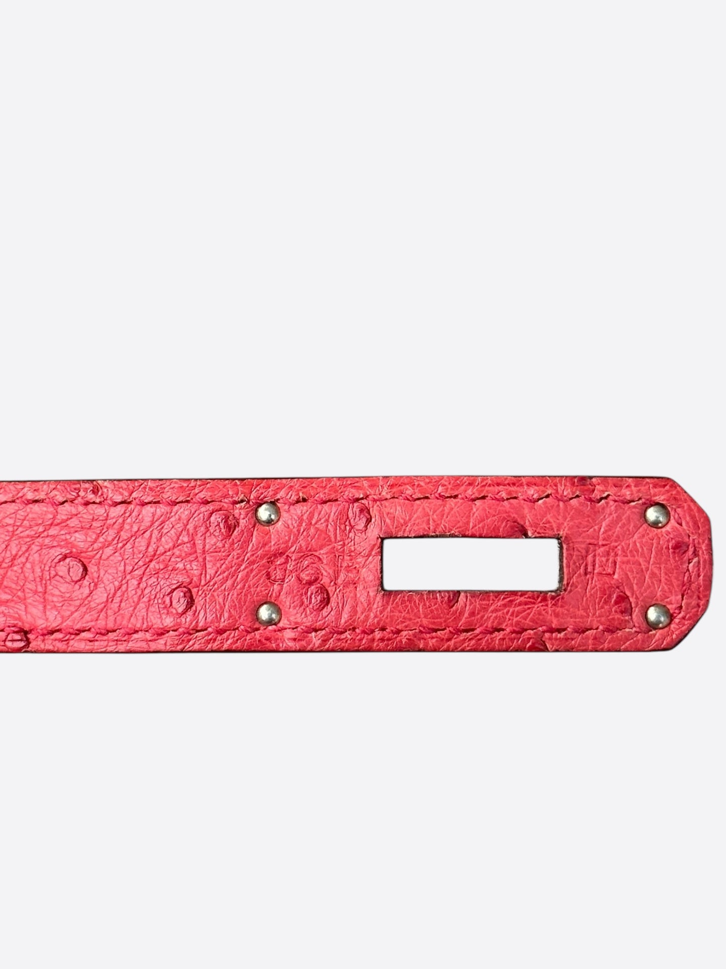 Hermes Pink Ostrich Birkin 30