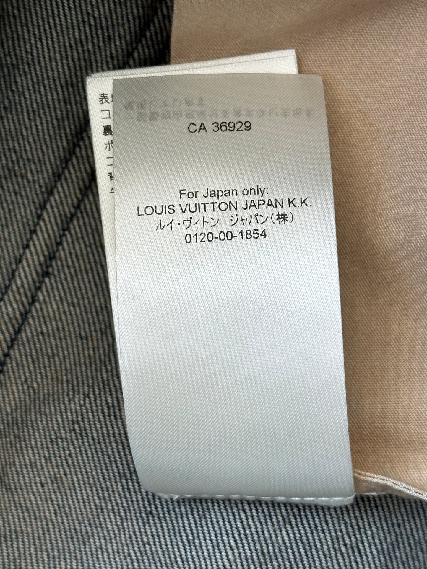 Louis Vuitton Blue Monogram Carpenter Denim Shorts