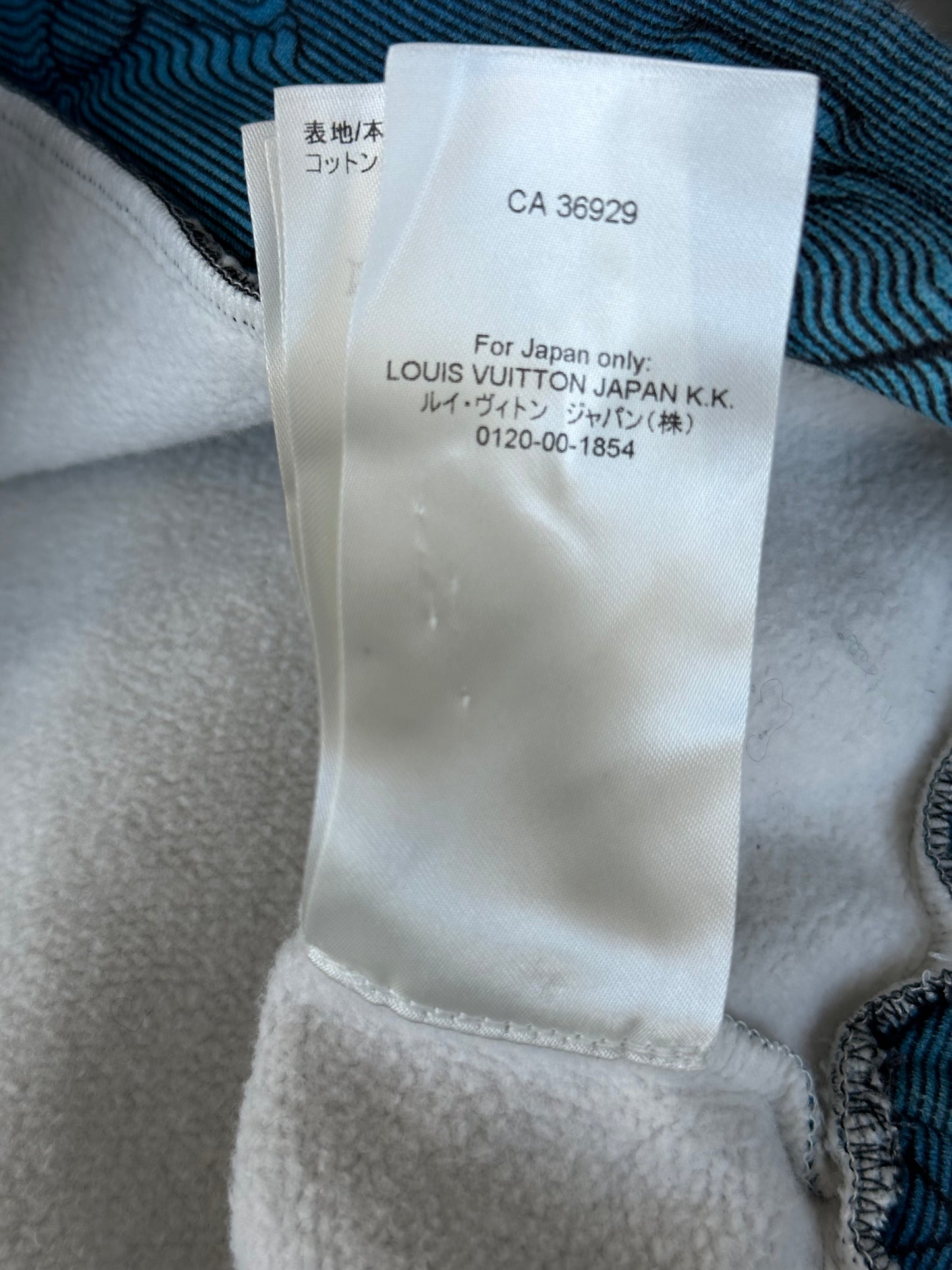 Louis Vuitton Blue 2054 Monogram Hoodie