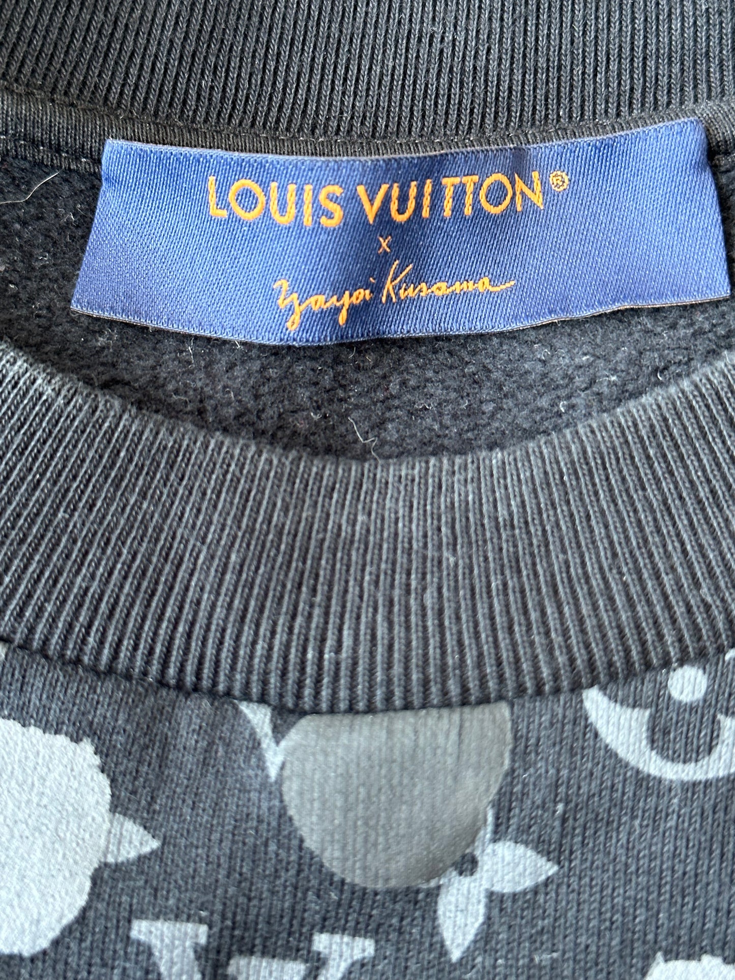 Louis Vuitton Yayoi Kusama Black Polka Dot Monogram Sweater