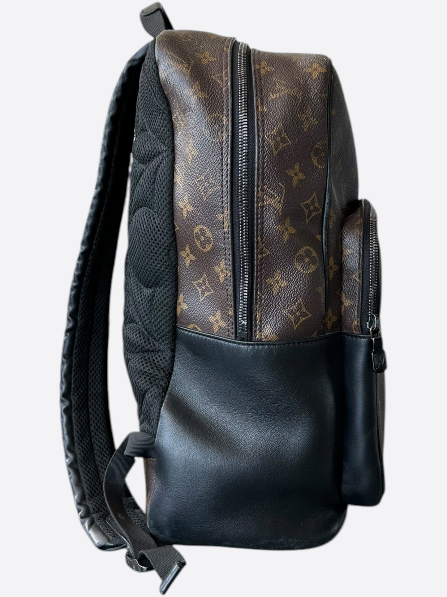 Louis Vuitton Brown & Black Monogram Dean Backpack