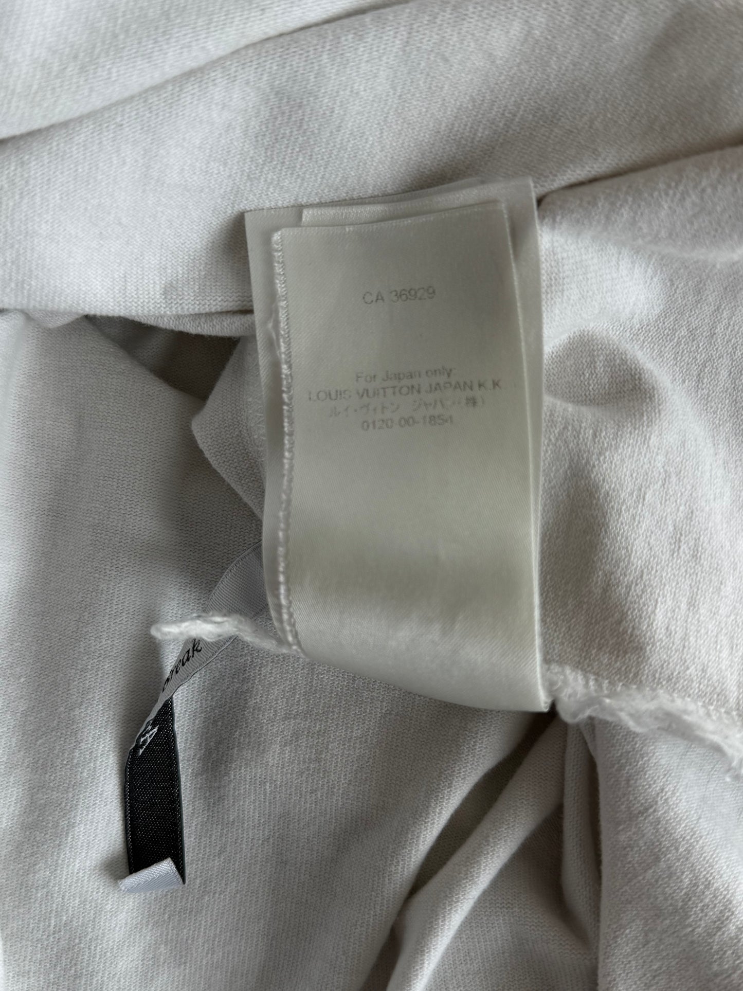 Louis Vuitton White Do A Kickflip T-Shirt