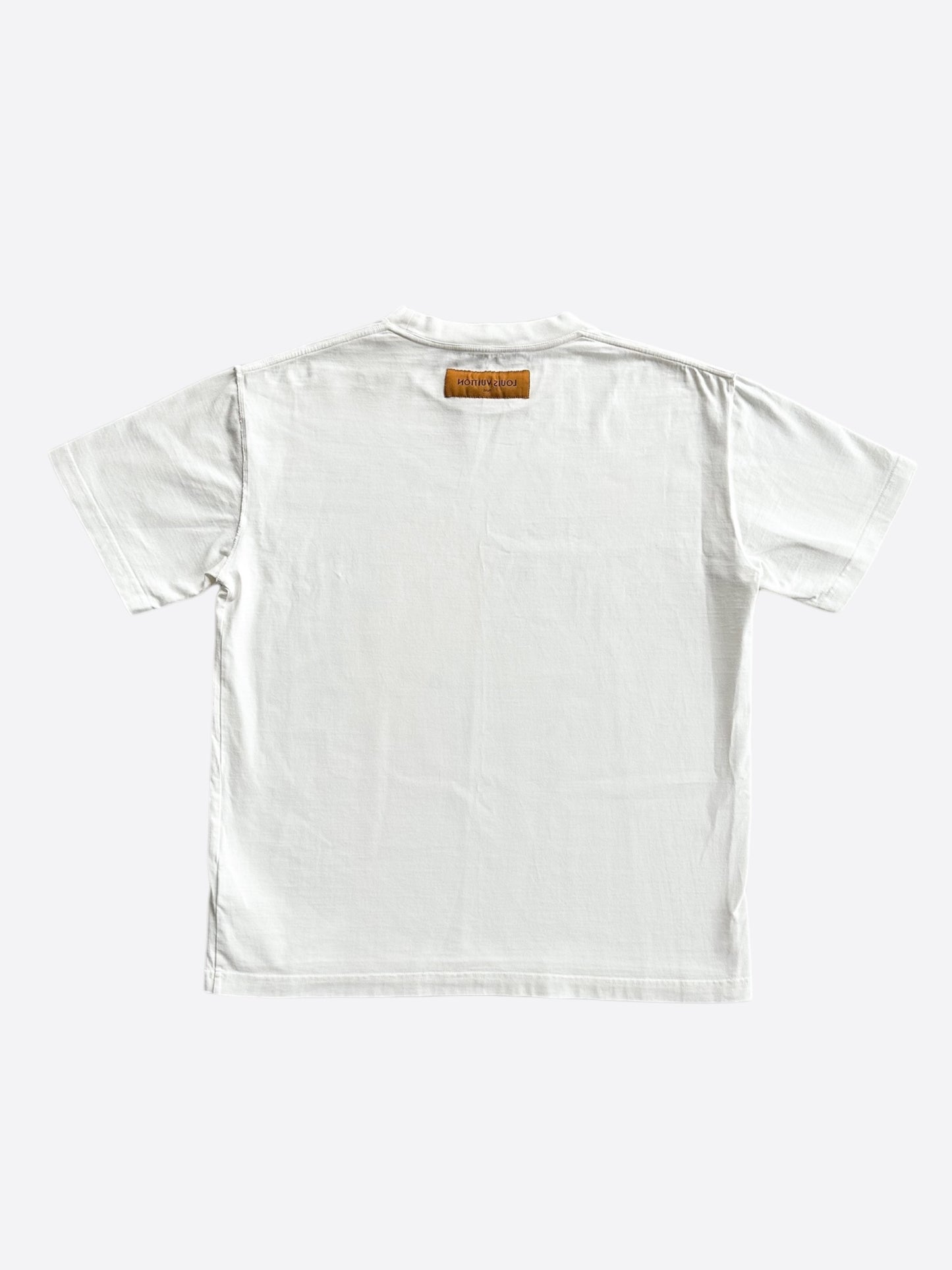Louis Vuitton White Multicolor Pastel Monogram T-Shirt