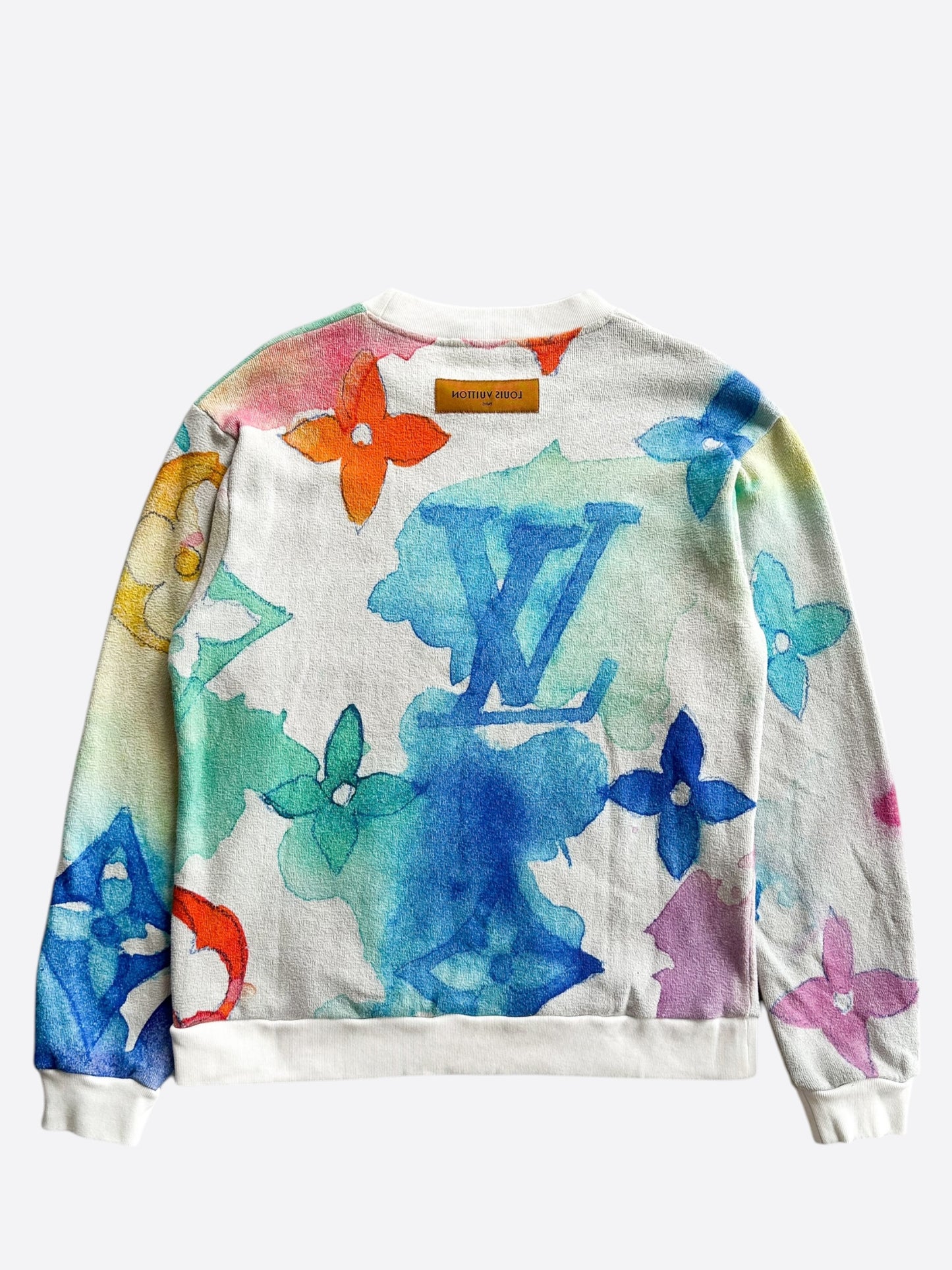 Louis Vuitton Multicolor Watercolor Monogram Sweater