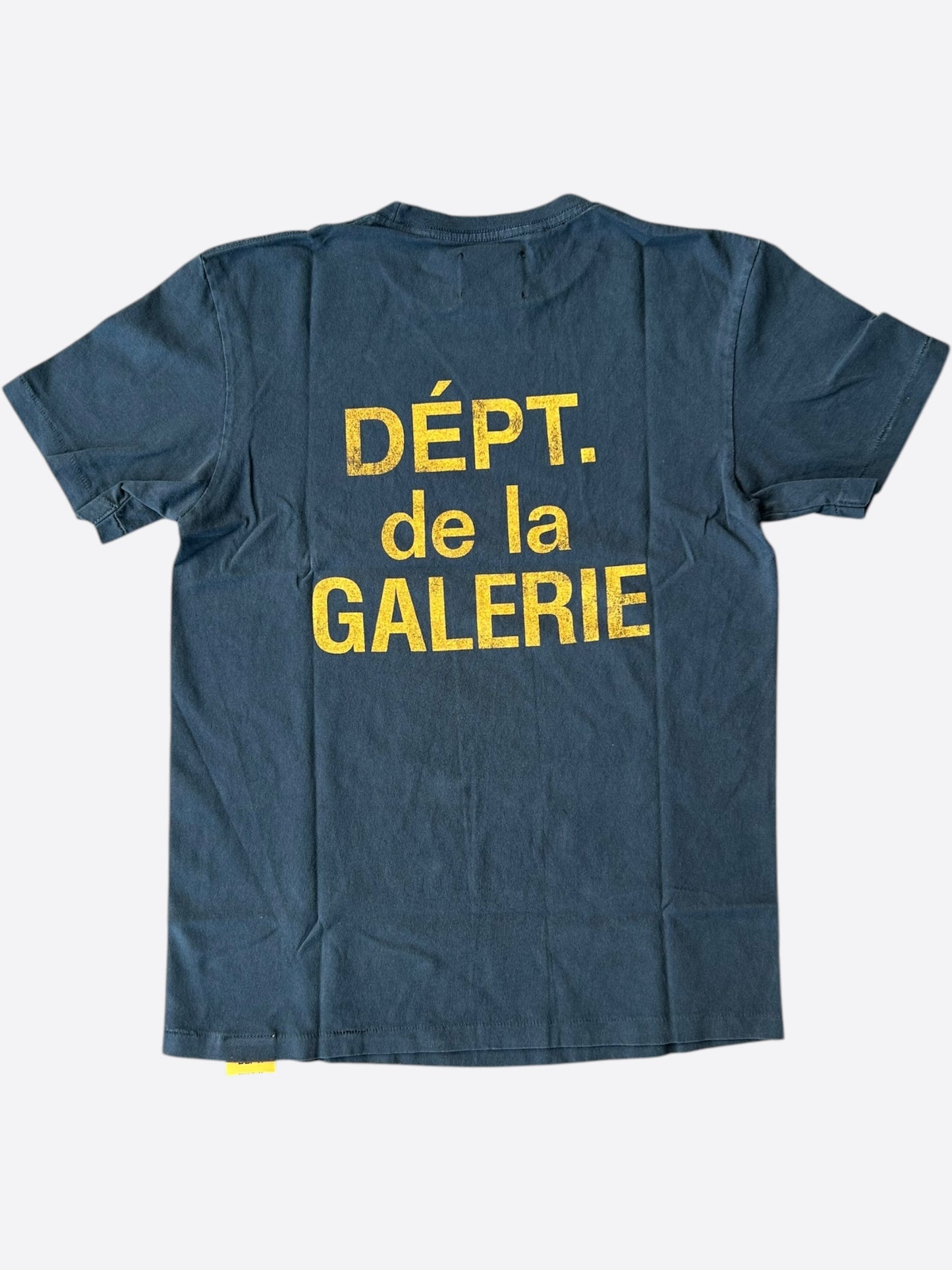 Gallery Dept Vintage Black & Yellow French Logo T-Shirt