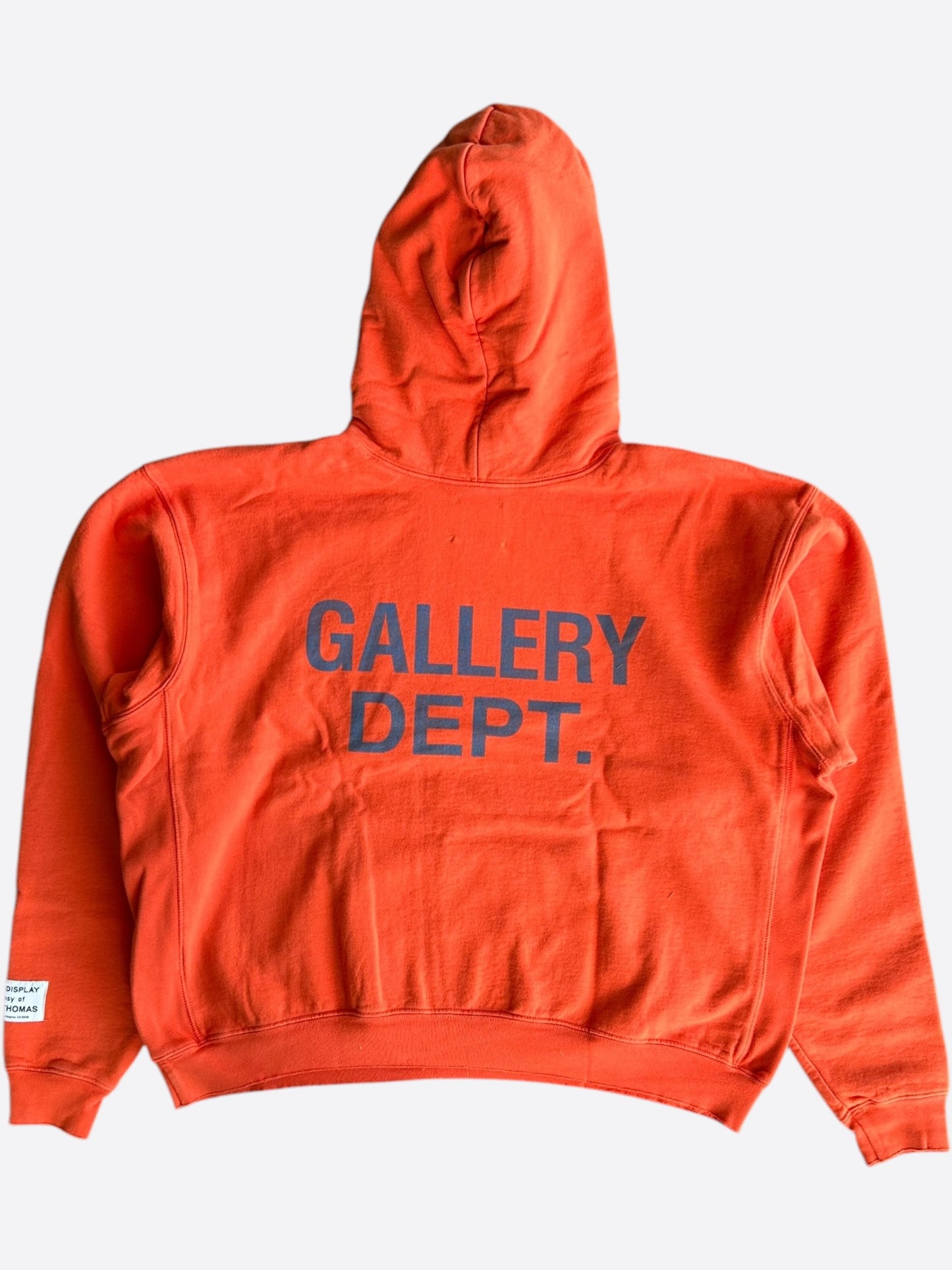Gallery Dept Red & Blue Logo Hoodie