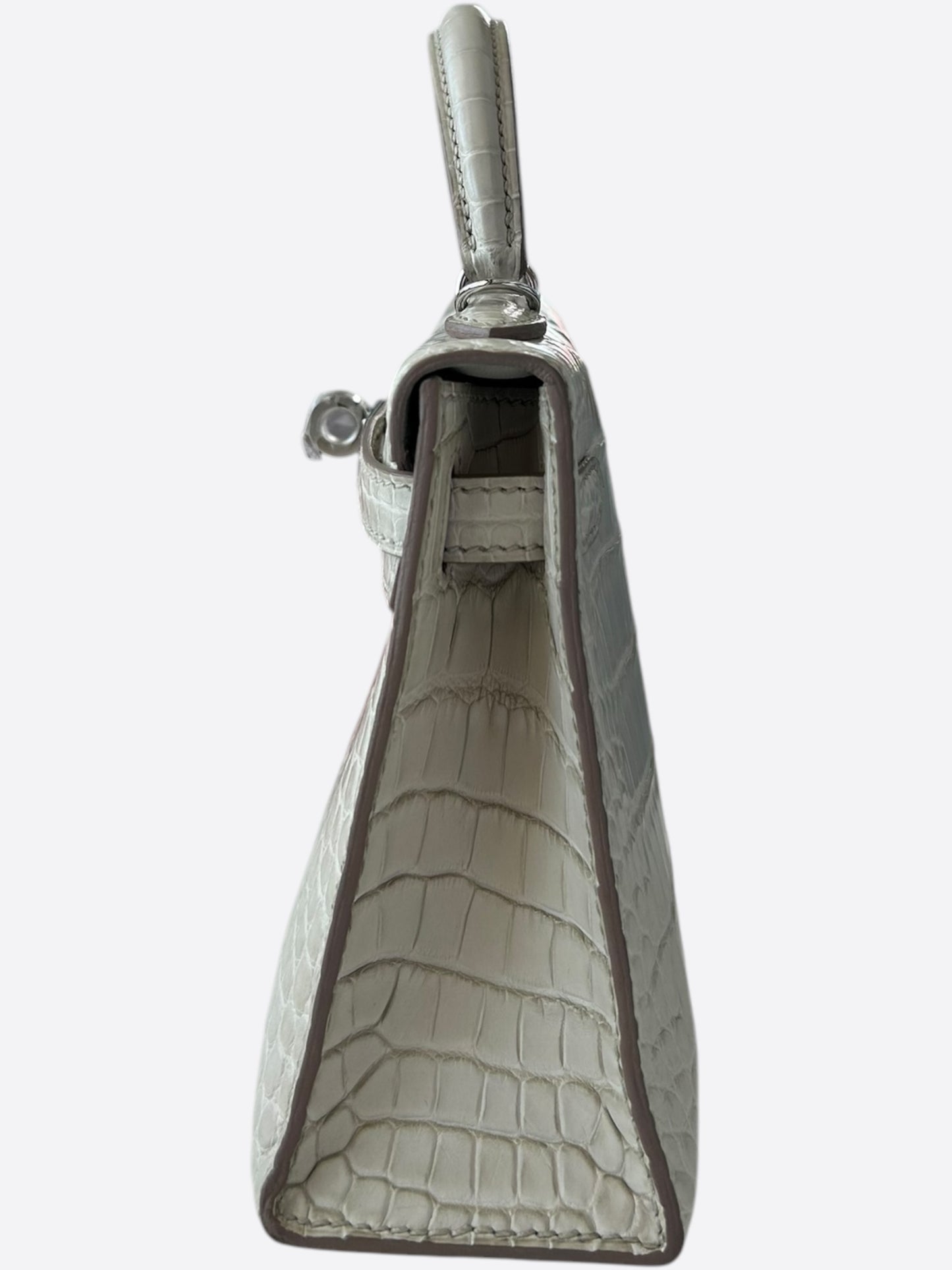 Hermes Beton Alligator Mini Kelly 20