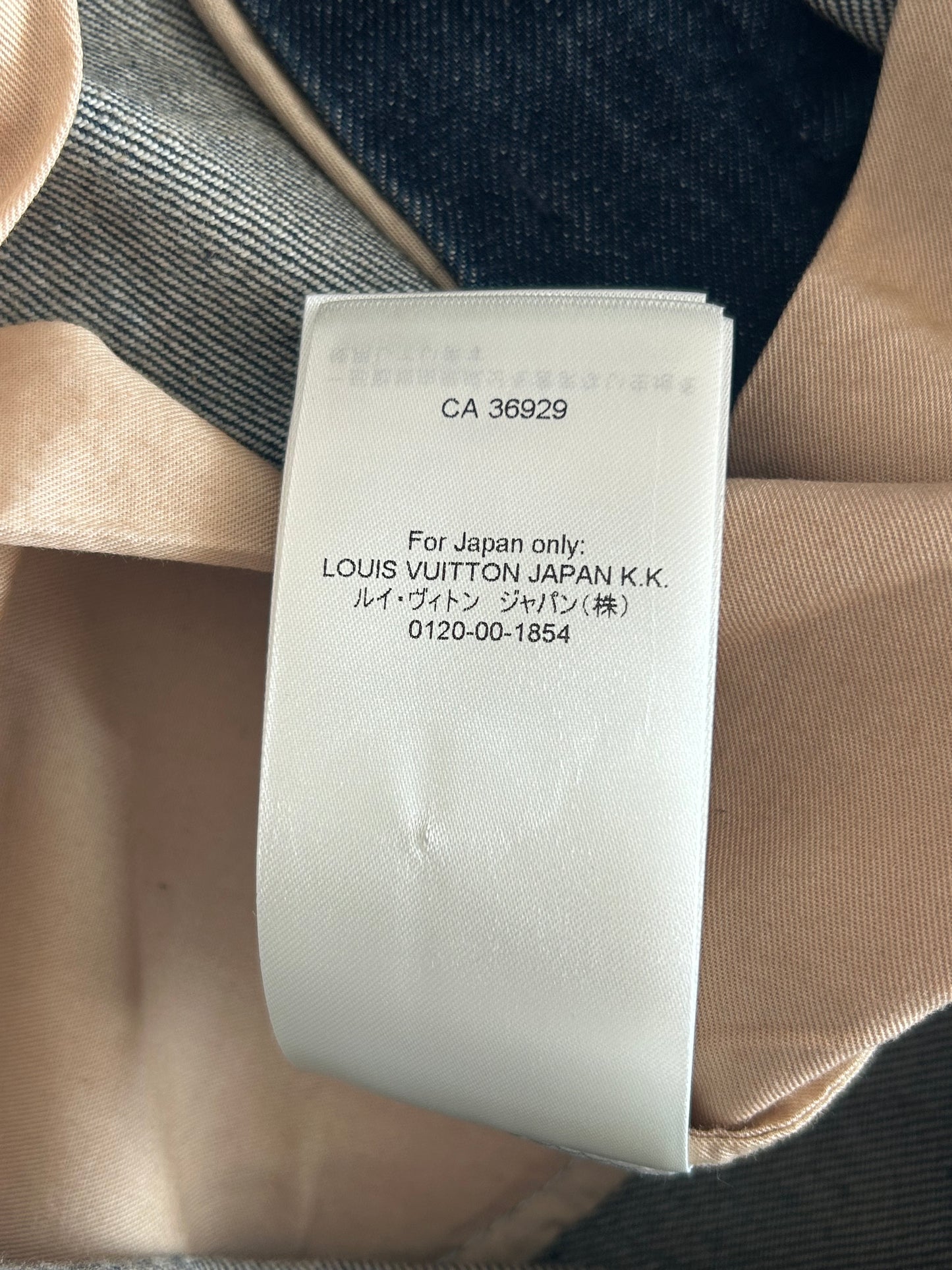 Louis Vuitton Blue Monogram Carpenter Denim Shorts