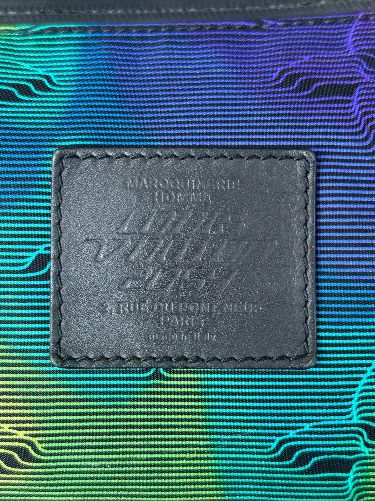 Louis Vuitton Grey & Multicolor 2054 Monogram Reversible Keepall 50