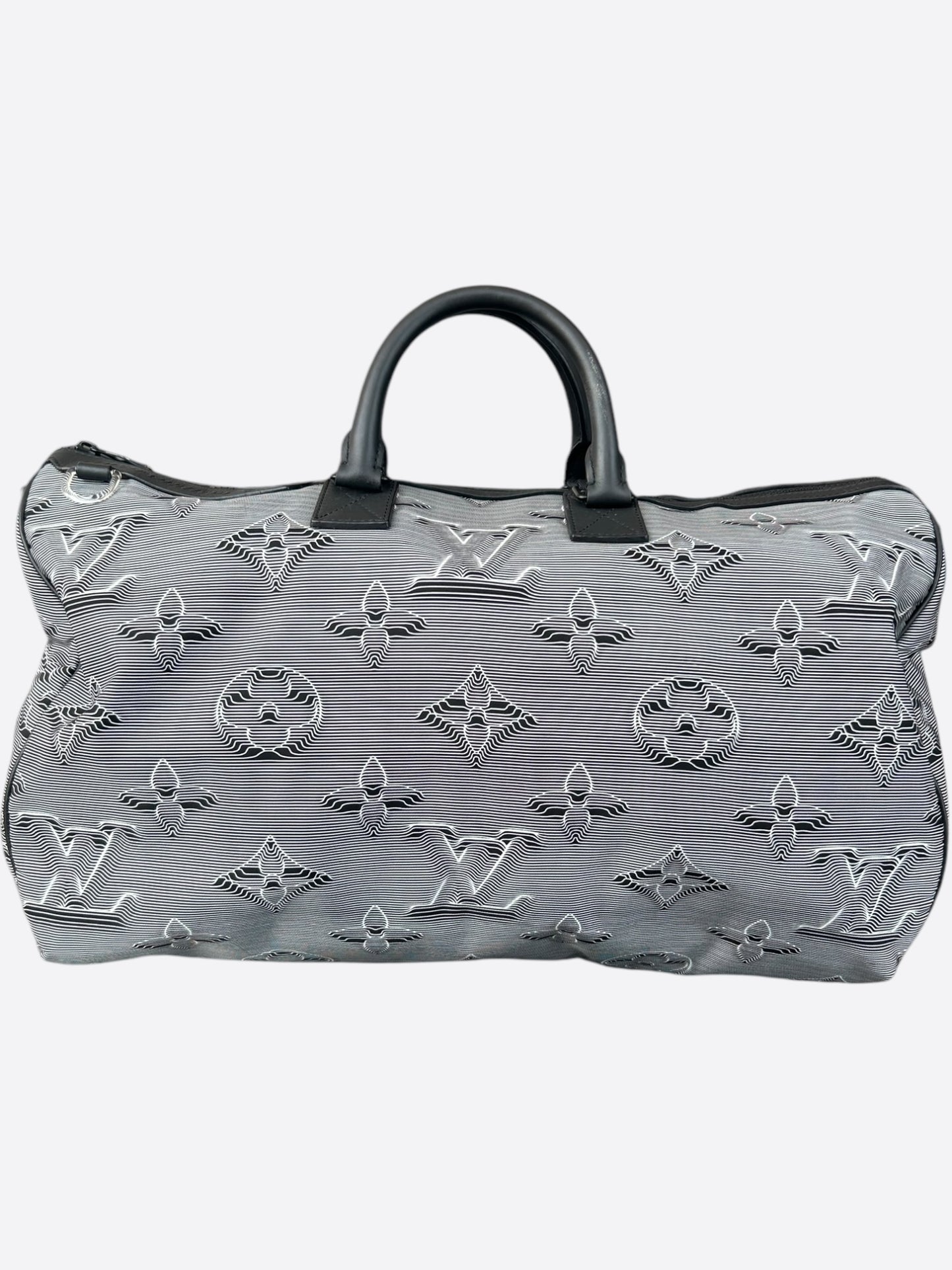 Louis Vuitton Grey & Multicolor 2054 Monogram Reversible Keepall 50