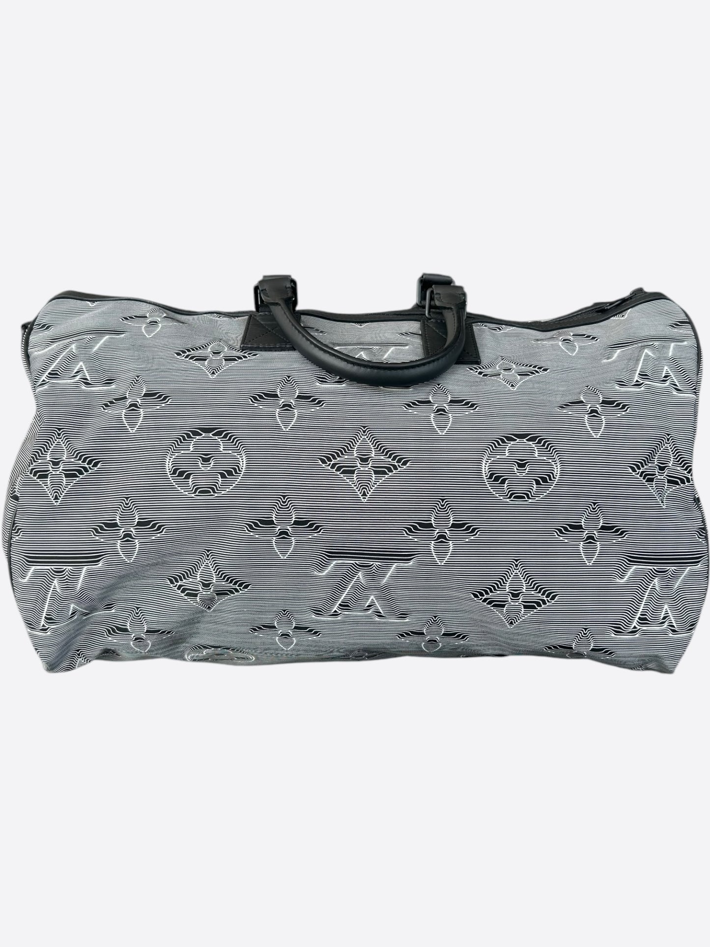 Louis Vuitton Grey & Multicolor 2054 Monogram Reversible Keepall 50