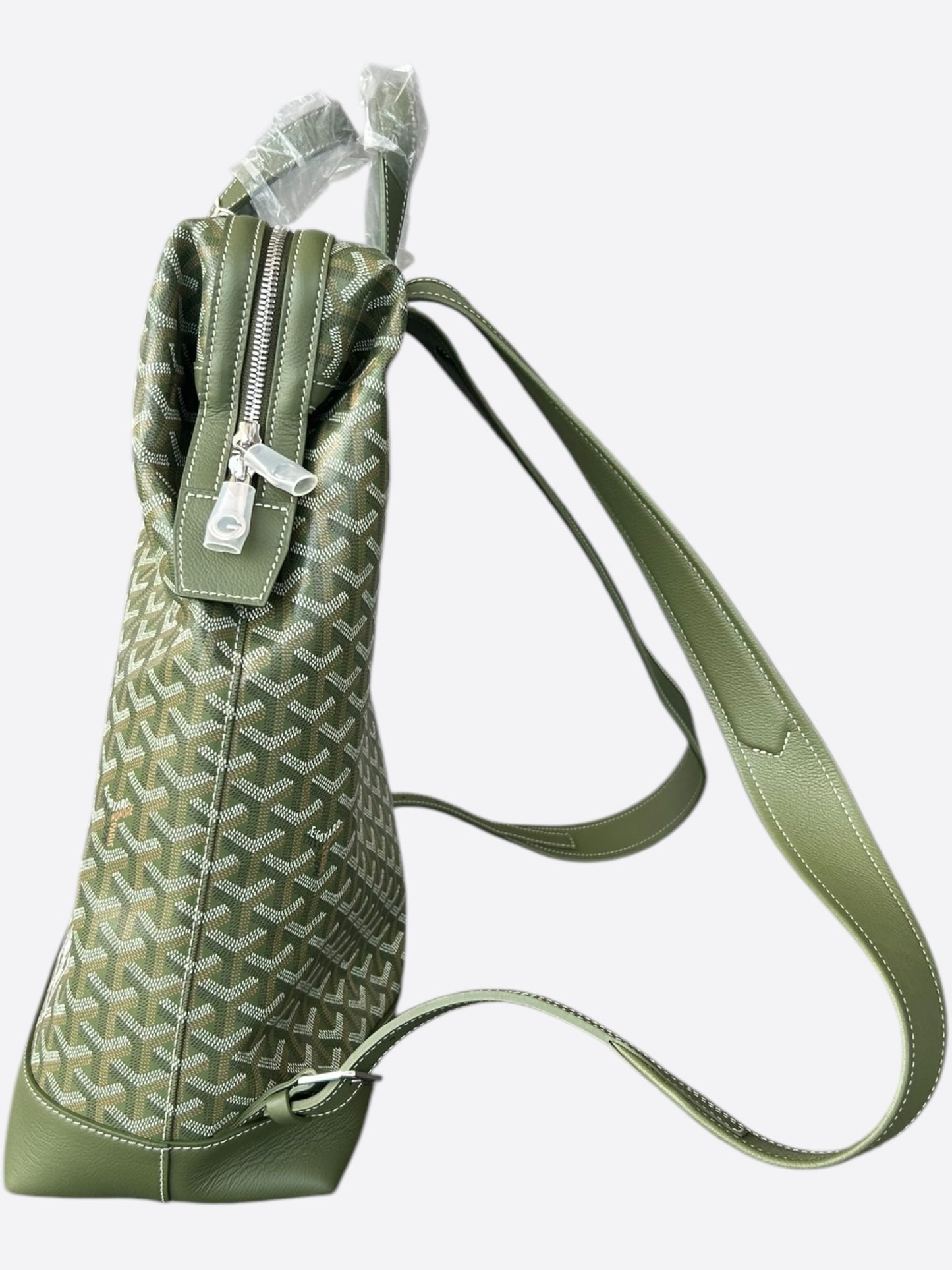 Goyard Khaki Cisalpin Backpack