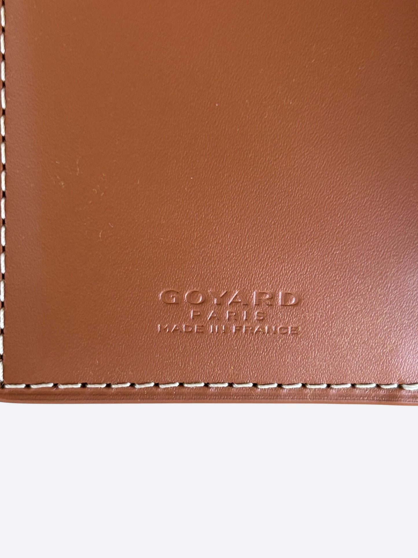 Goyard Black & Brown St. Pierre Card Holder