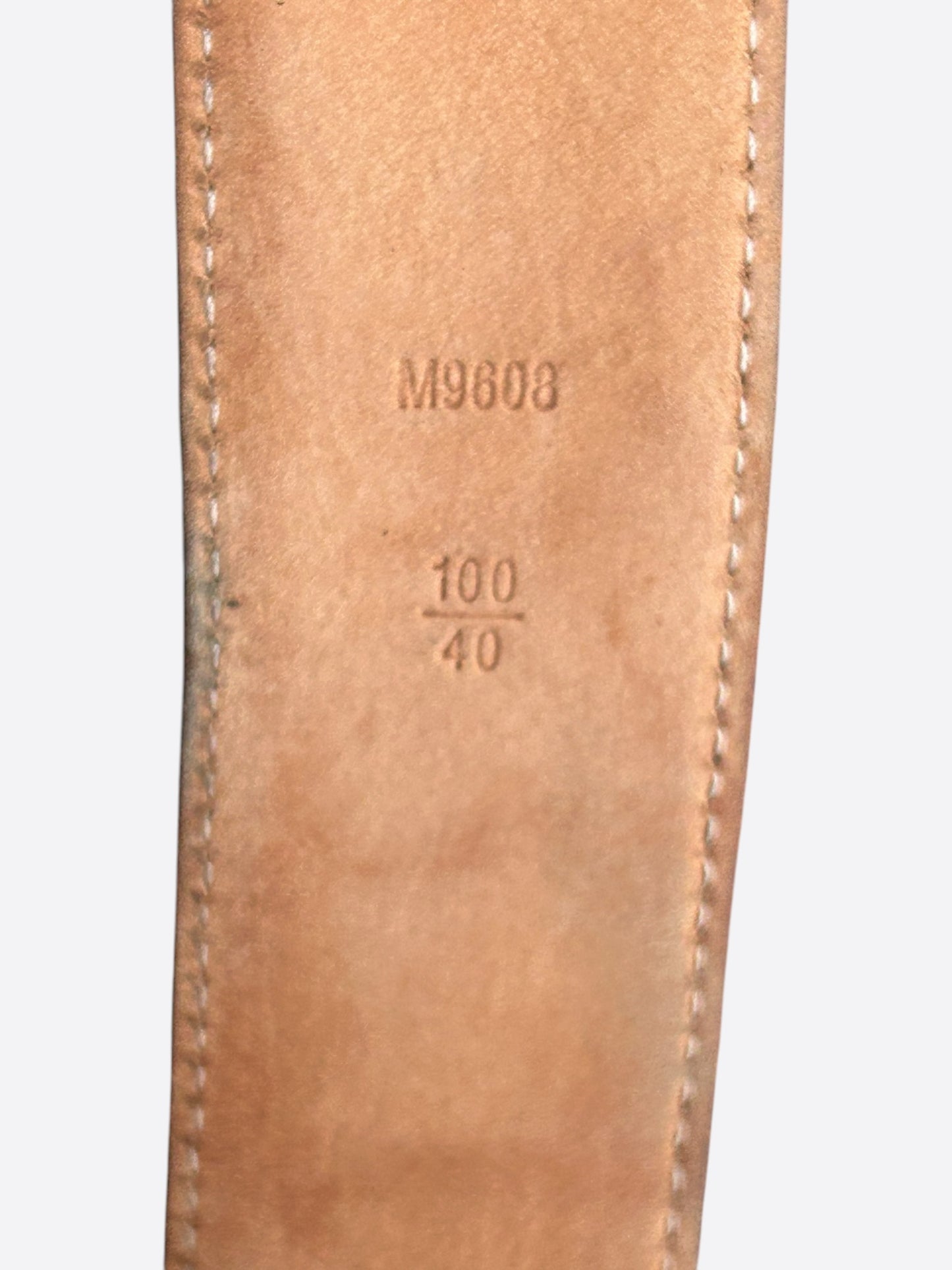 Louis Vuitton Brown Monogram Reversible Belt