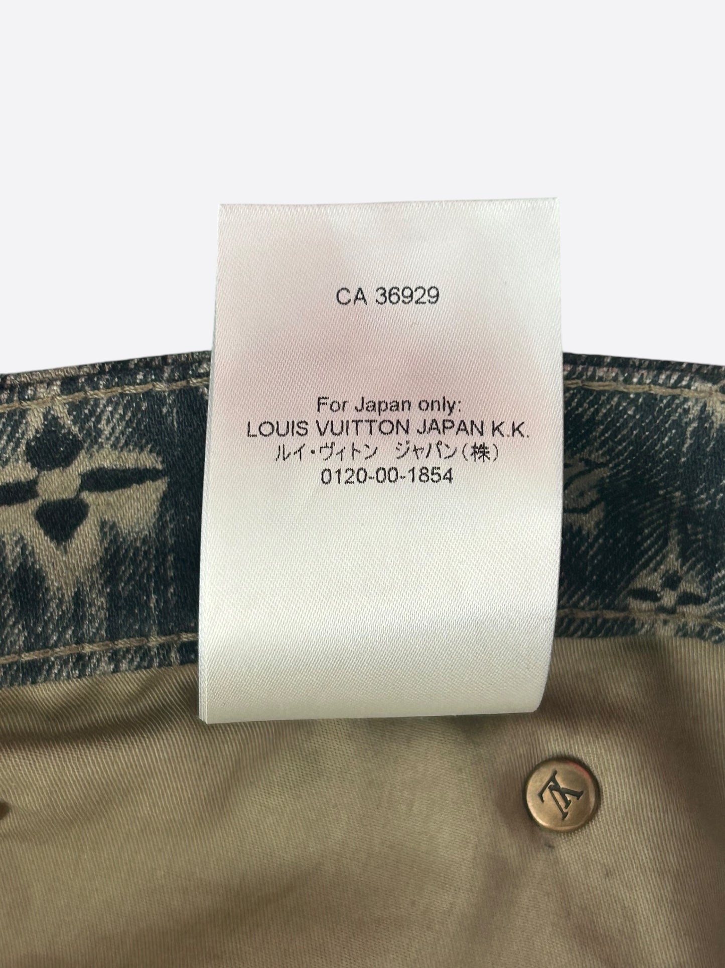 Louis Vuitton Dark Blue Star Monogram Cargo Pants