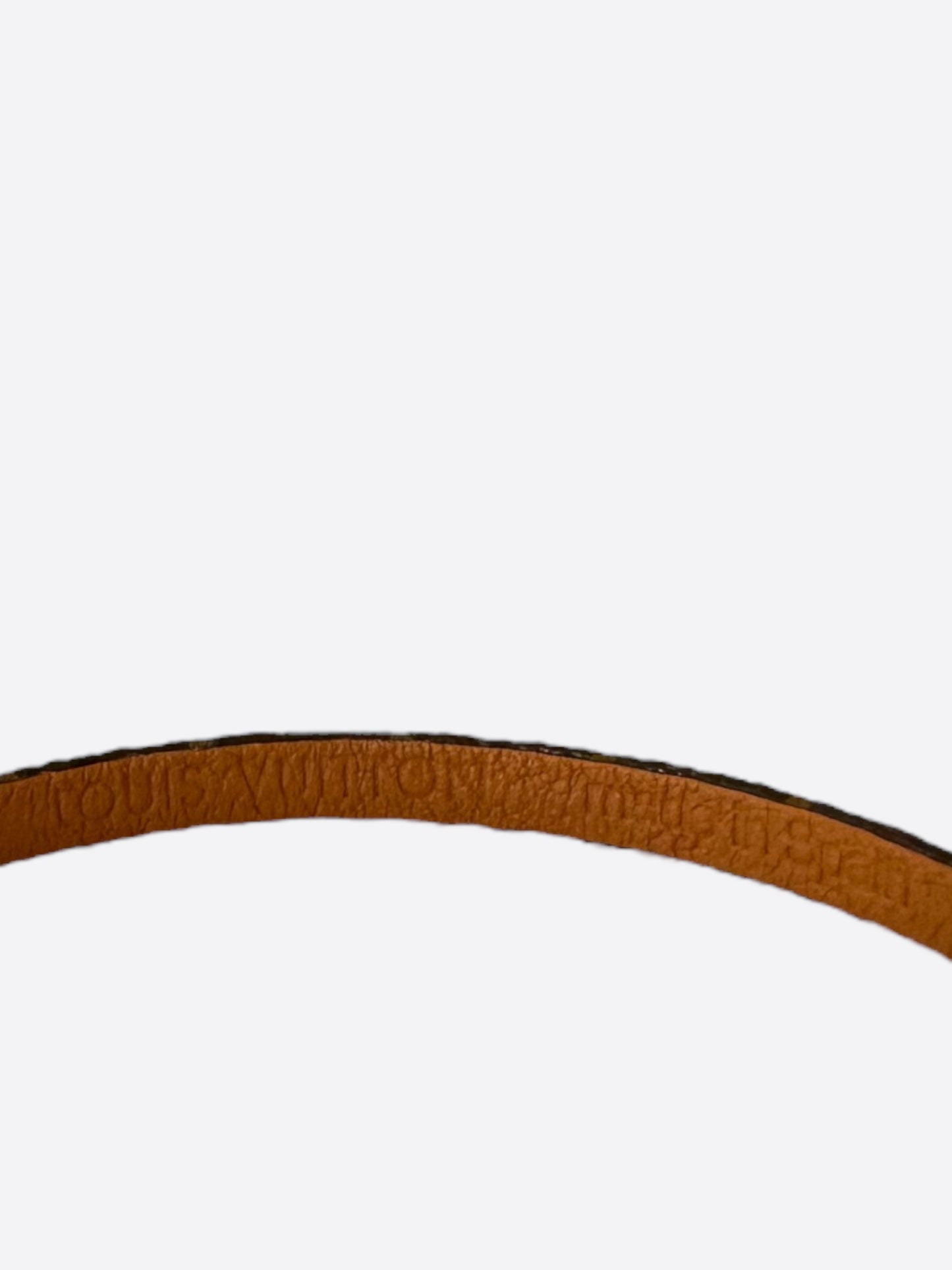 Louis Vuitton Brown Monogram History Mini Women's Bracelet