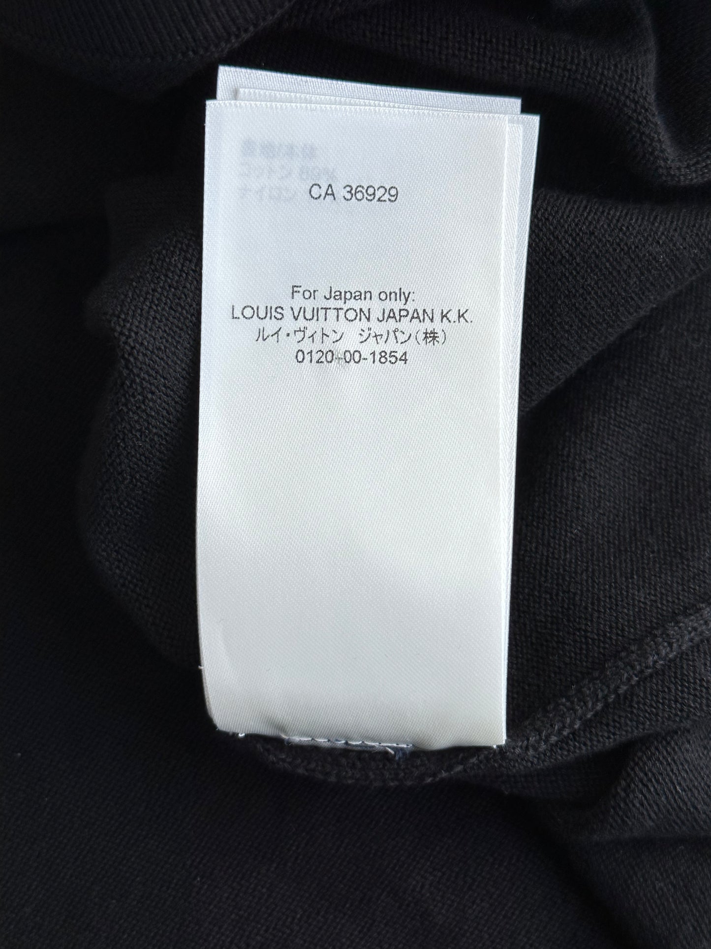 Louis Vuitton Black & Green 1854 Intarsia T-Shirt