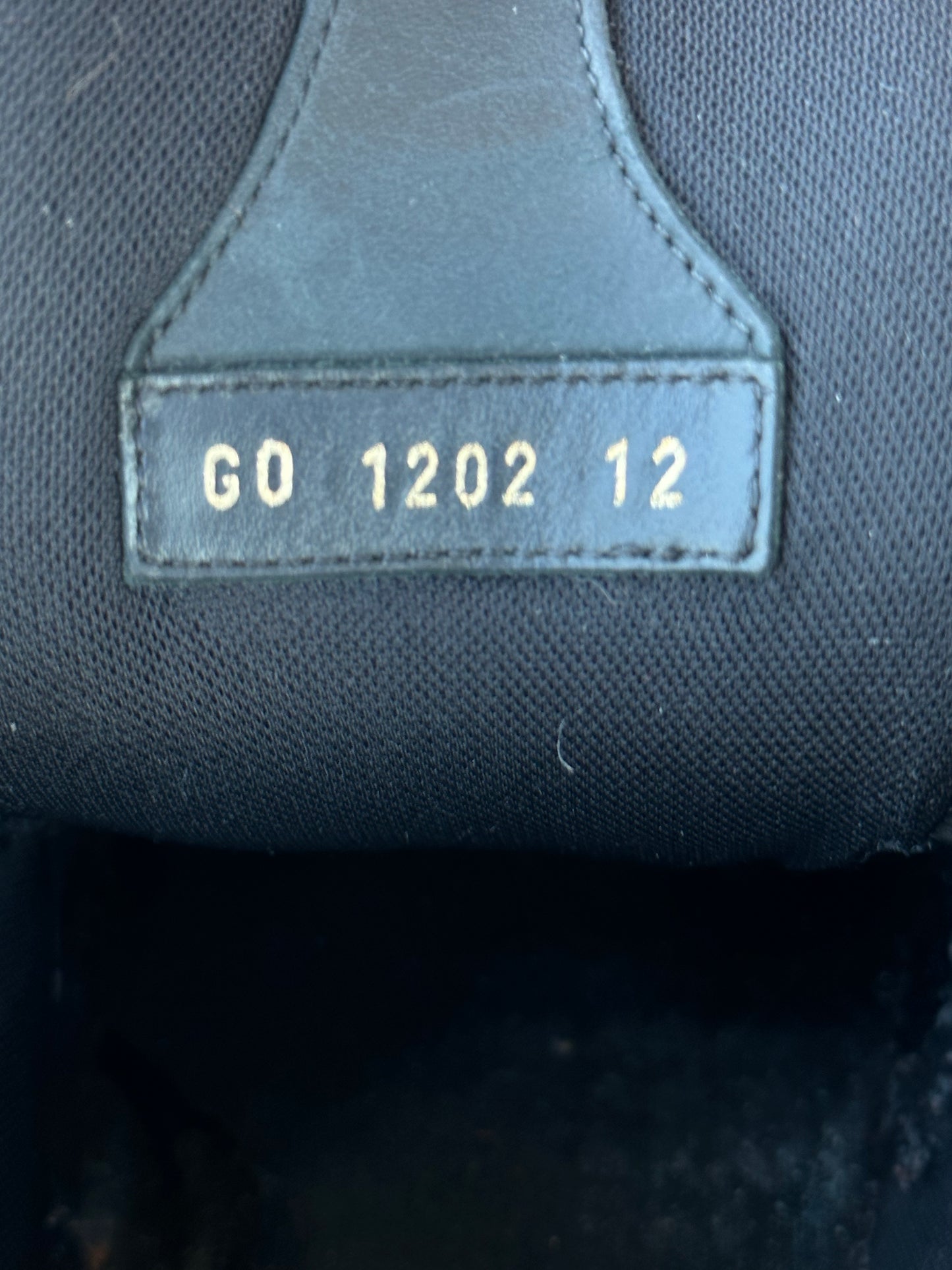 Louis Vuitton Black & White Skate Trainers