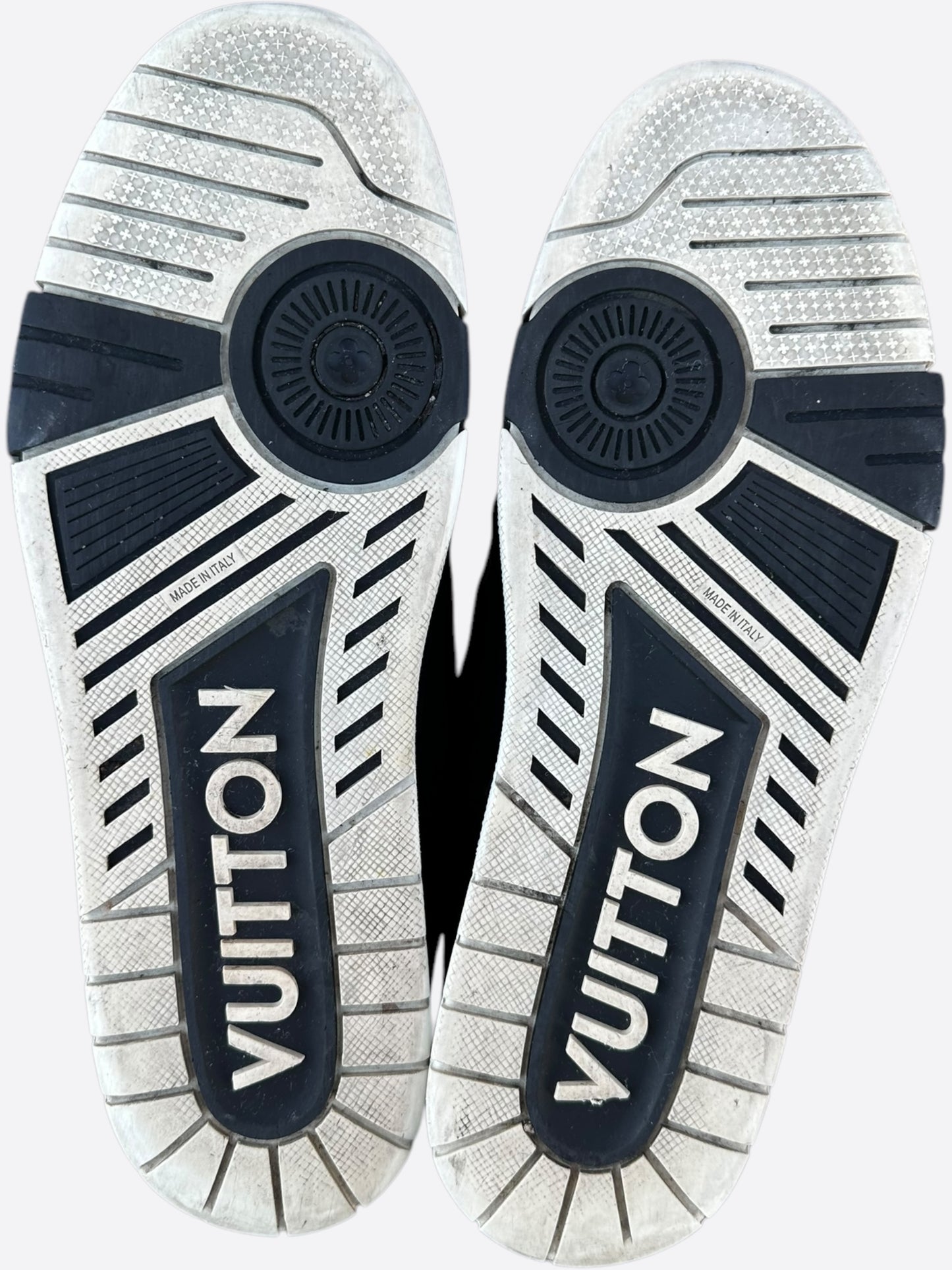 Louis Vuitton Black & White Skate Trainers