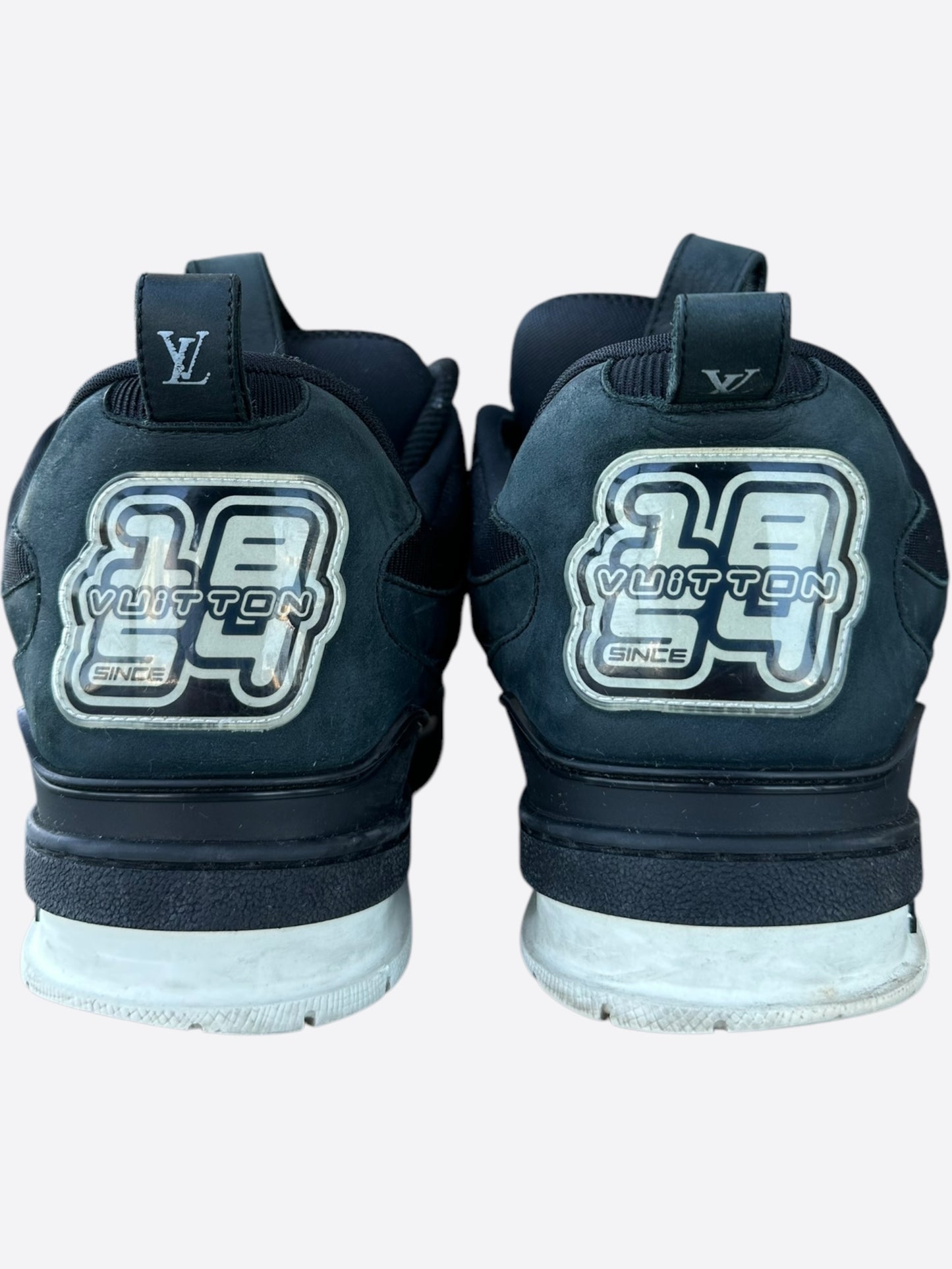 Louis Vuitton Black & White Skate Trainers