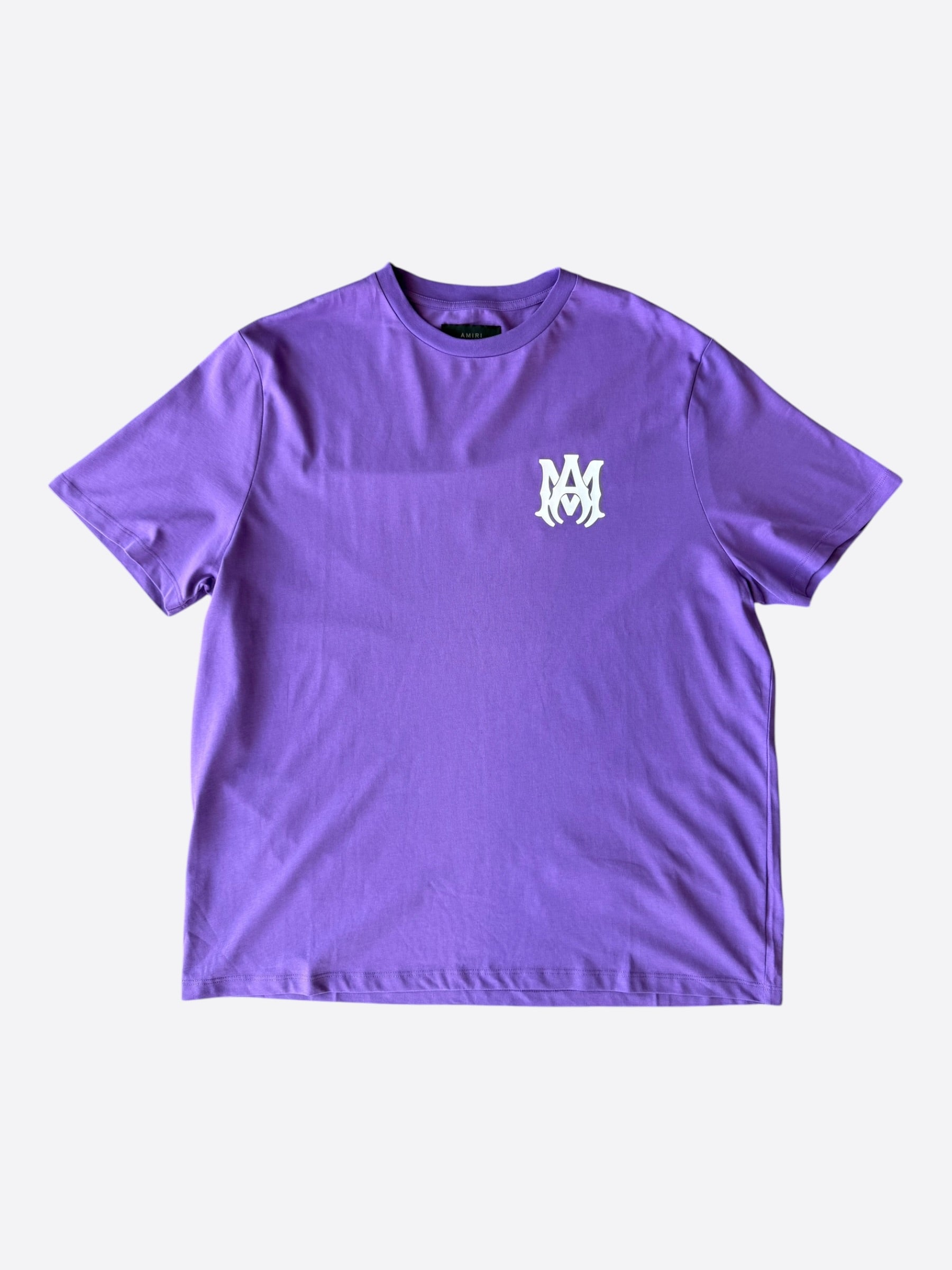 Amiri Purple & White MA Core Logo T-Shirt – Savonches