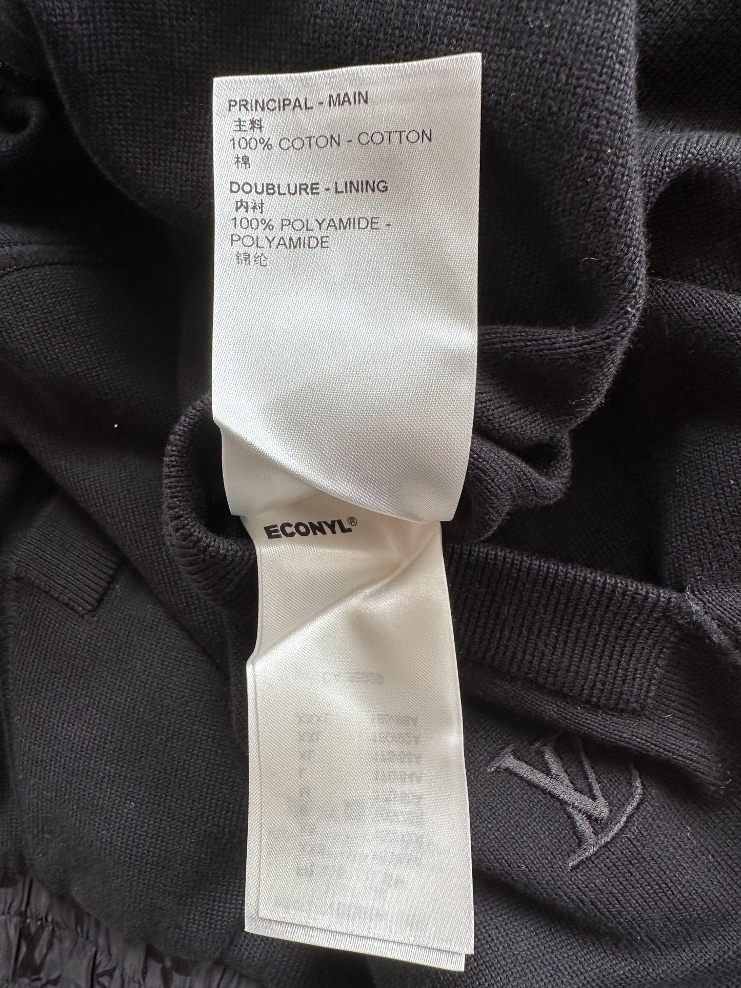 Louis Vuitton Black Monogram Reversible Bomber Jacket