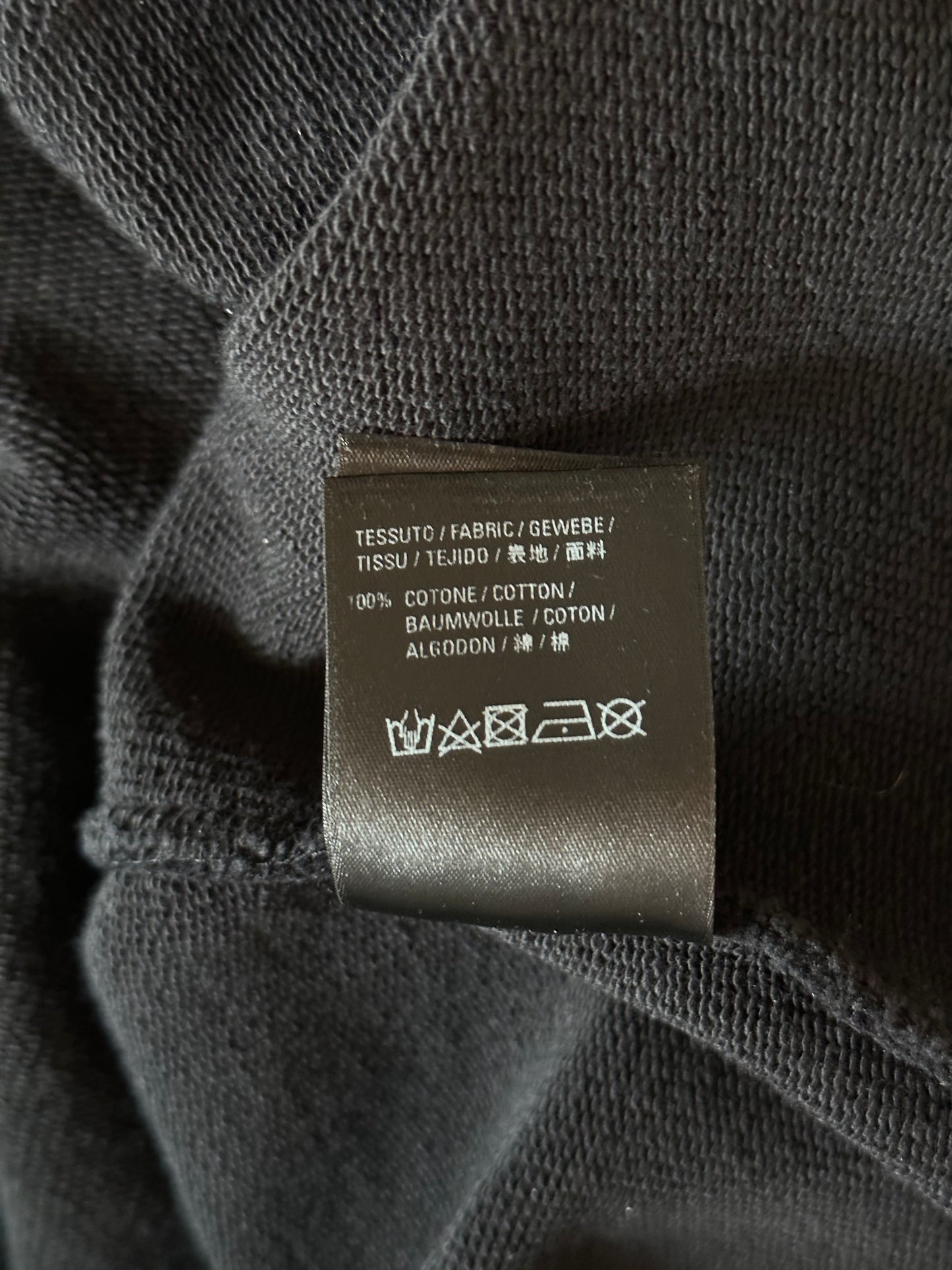 Balenciaga Black, White & Red Gymwear Logo Hoodie