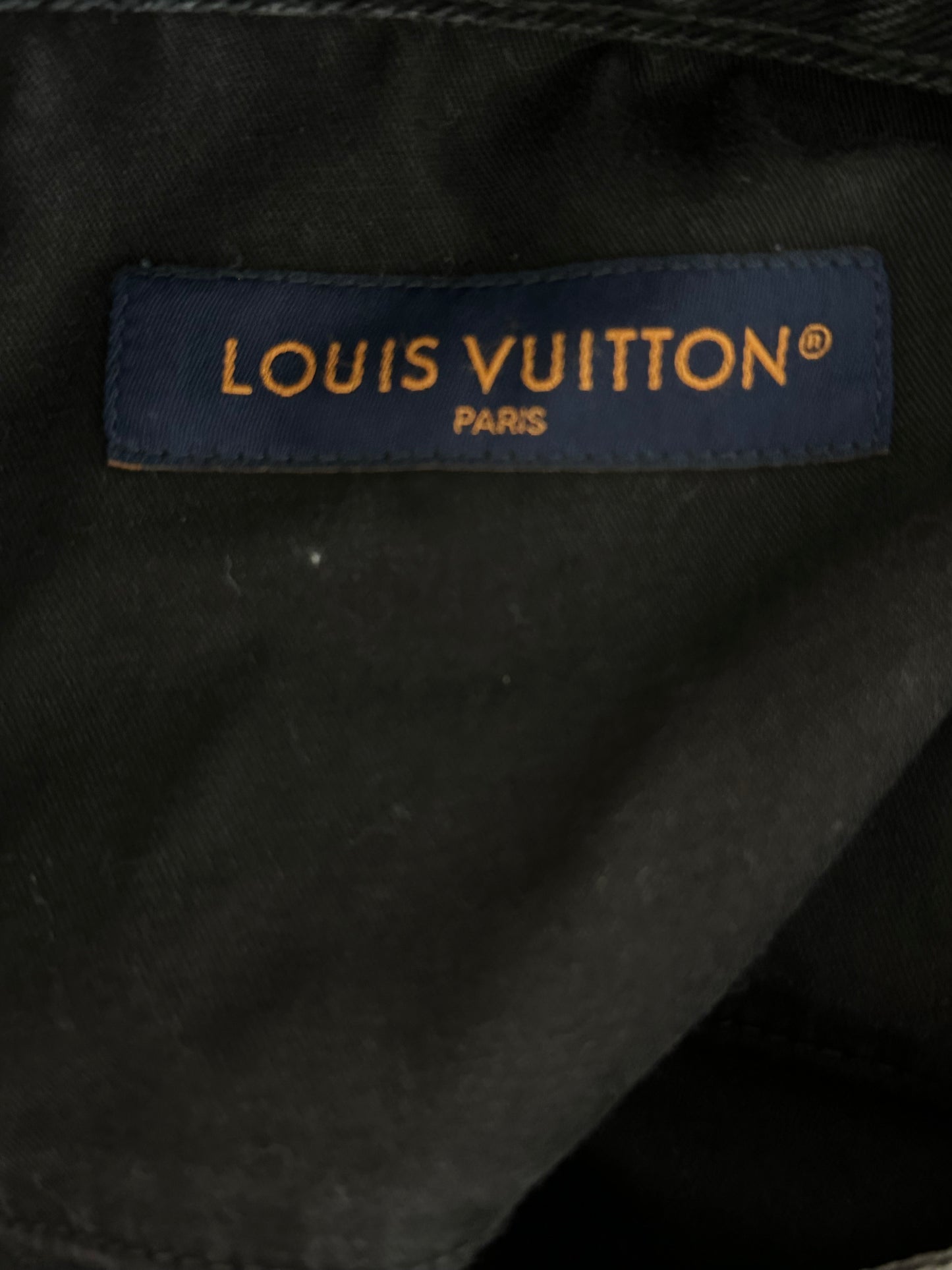 Louis Vuitton Black Monogram Workwear Pants
