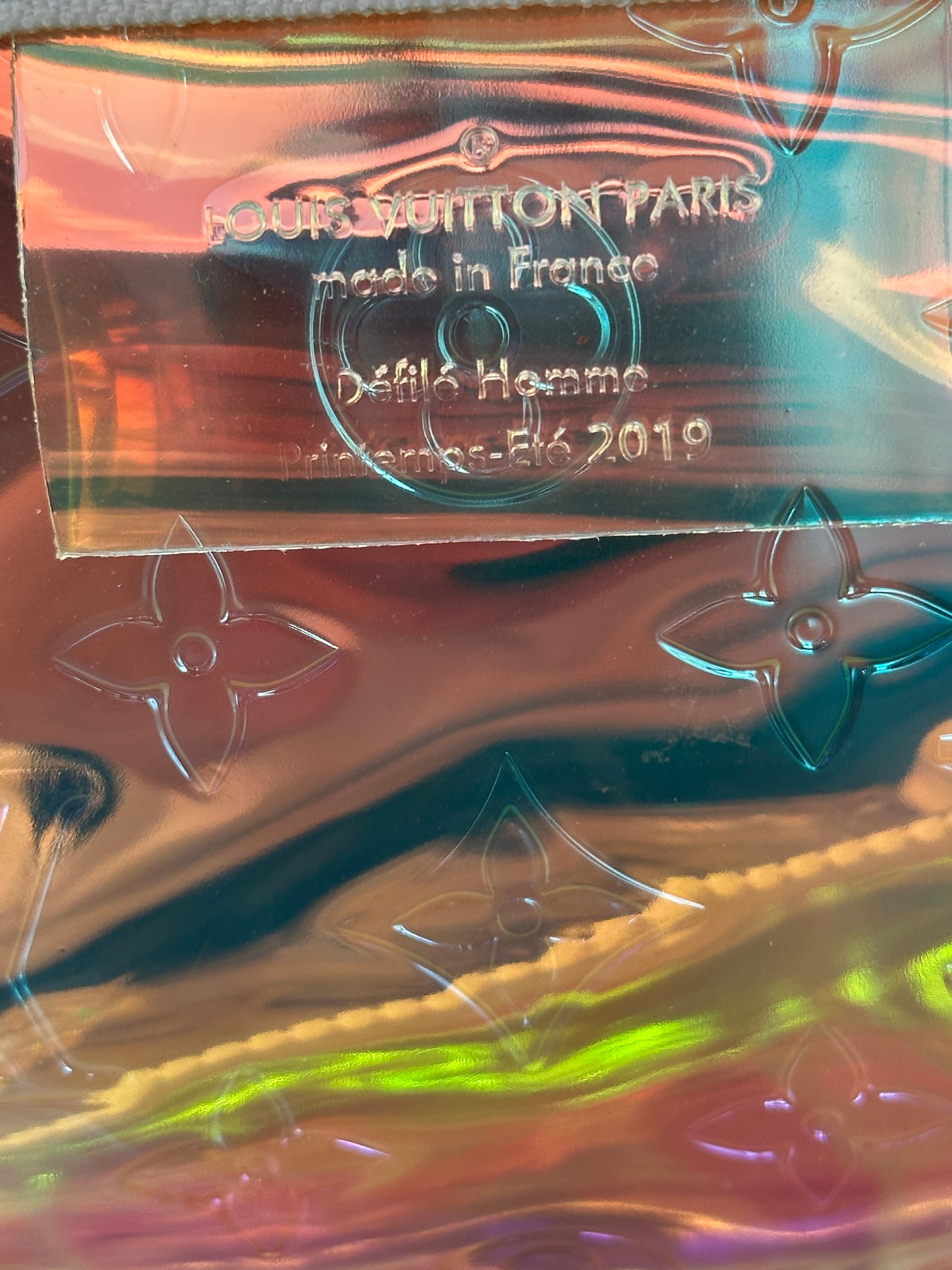 Louis Vuitton Multicolor Prism Monogram Keepall 50