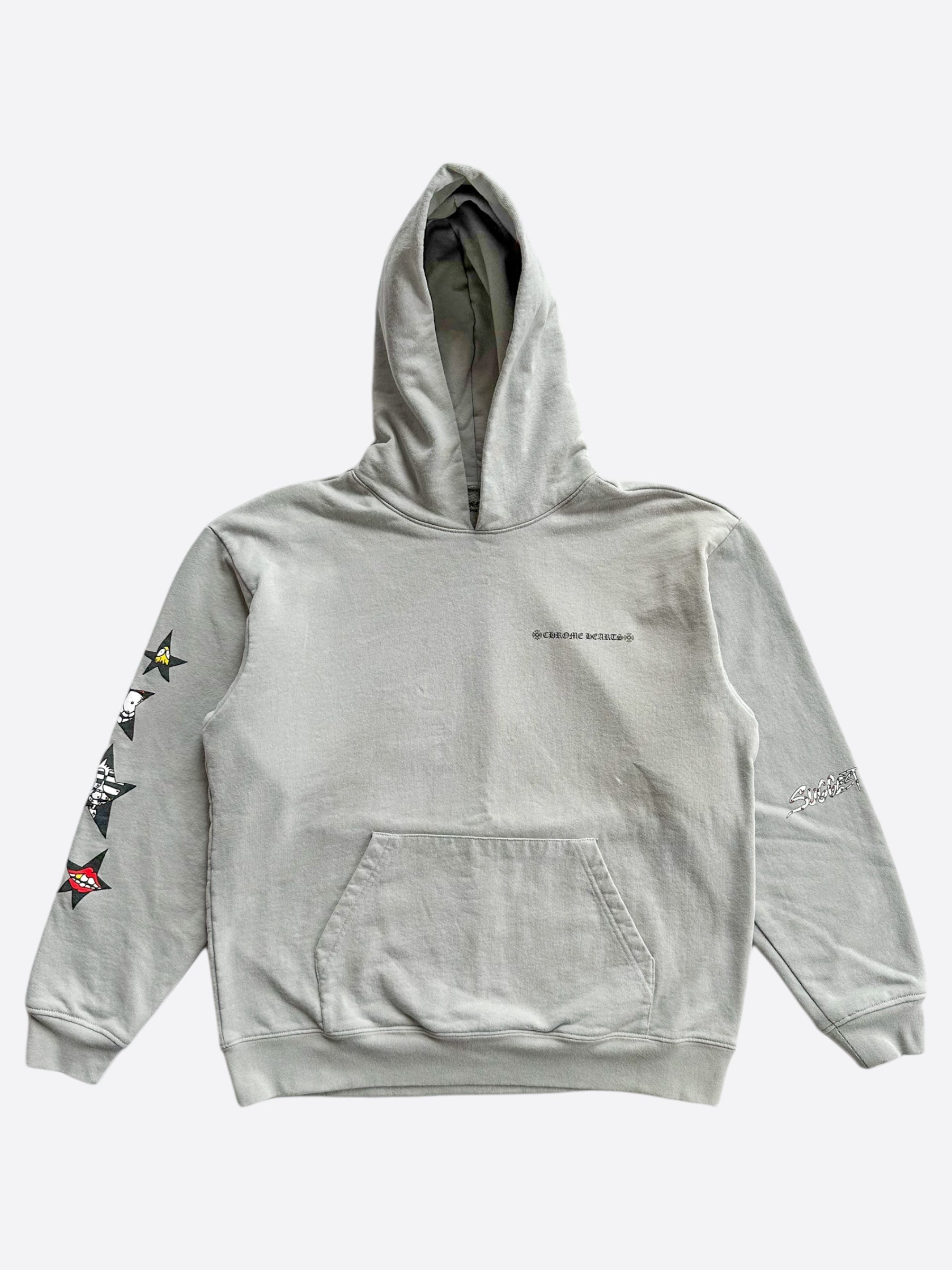 Chrome Hearts Matty Boy Grey Suggest Hoodie – Savonches