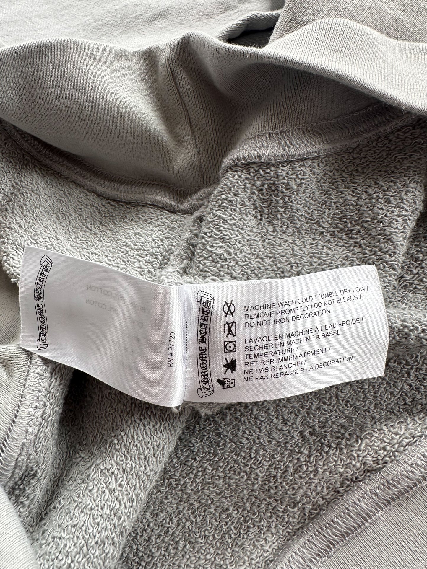 Chrome Hearts Matty Boy Grey Suggest Hoodie