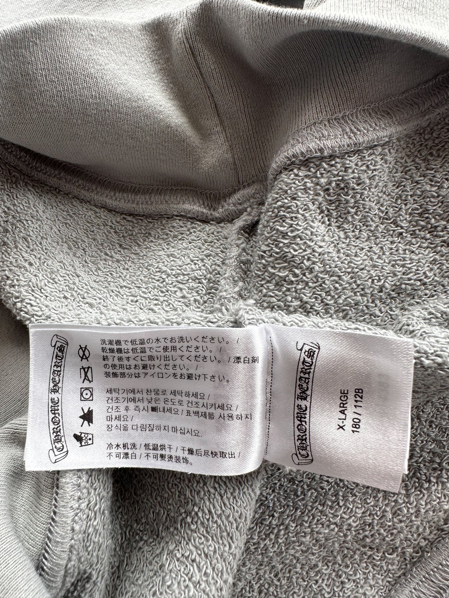 Chrome Hearts Matty Boy Grey Suggest Hoodie