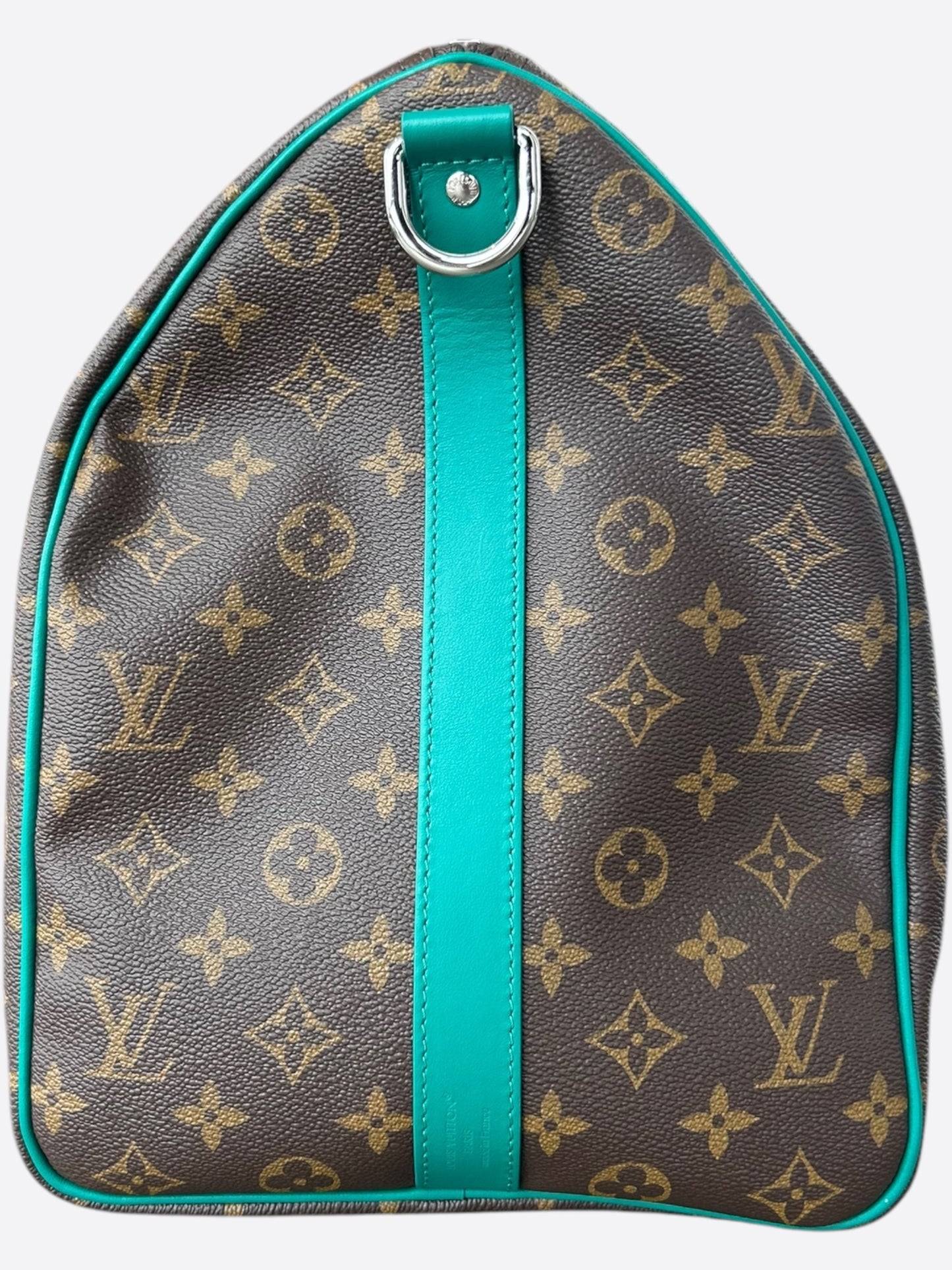 Louis Vuitton Brown & Green Monogram Keepall 50