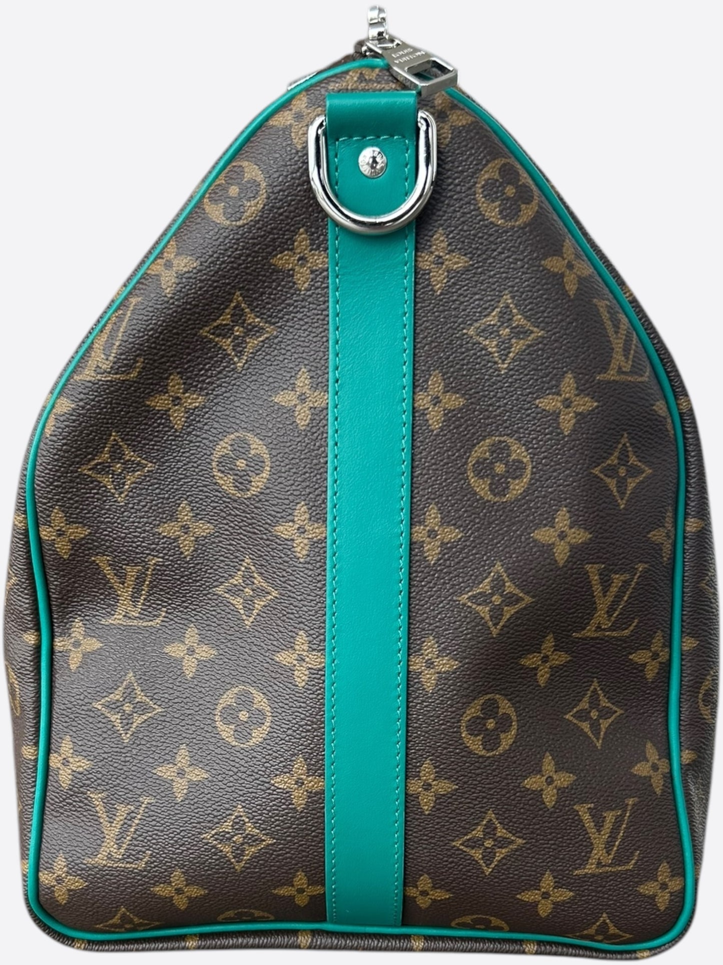 Louis Vuitton Brown & Green Monogram Keepall 50