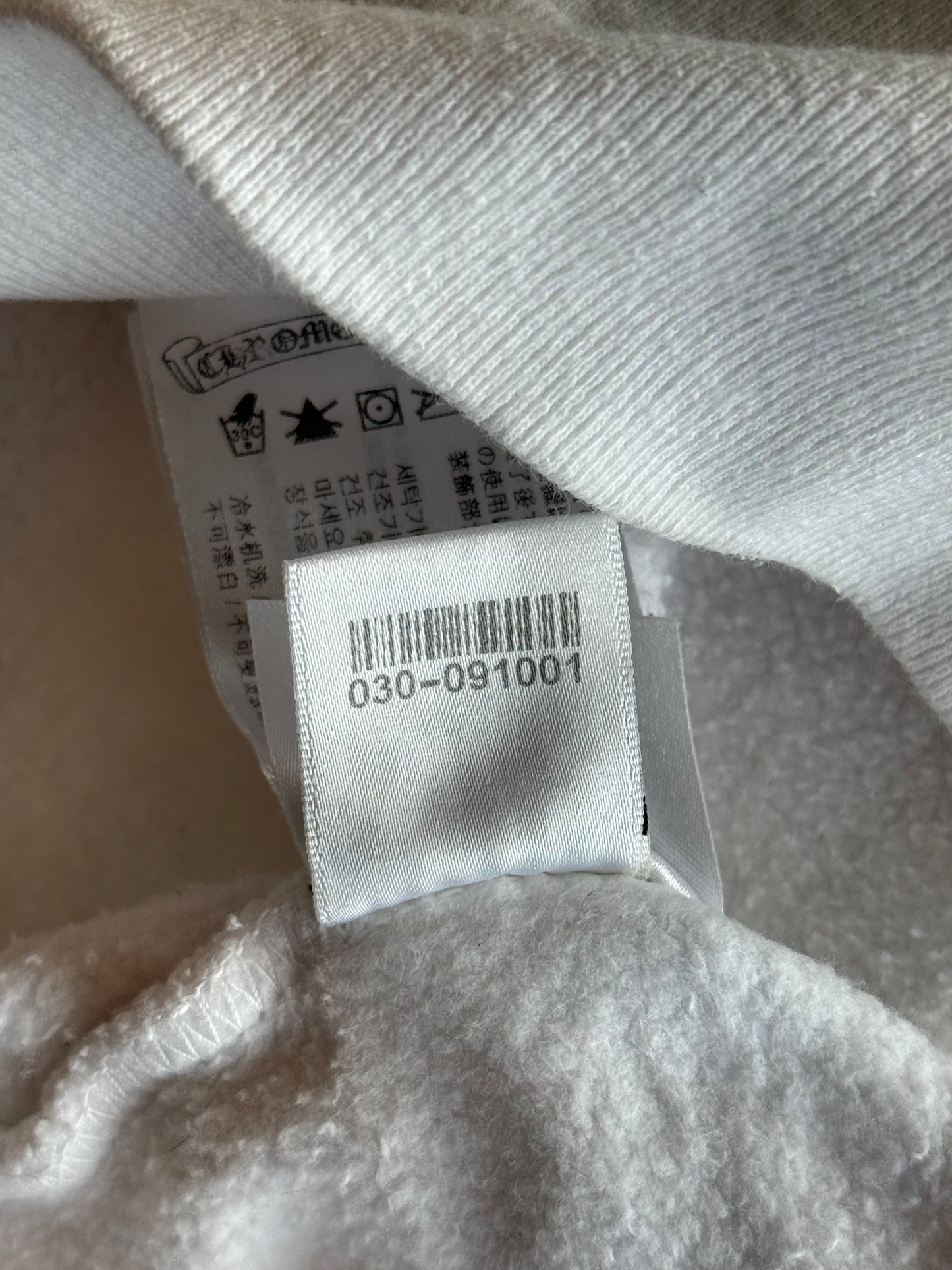 Chrome Hearts White & Pink Deadly Doll Sweater