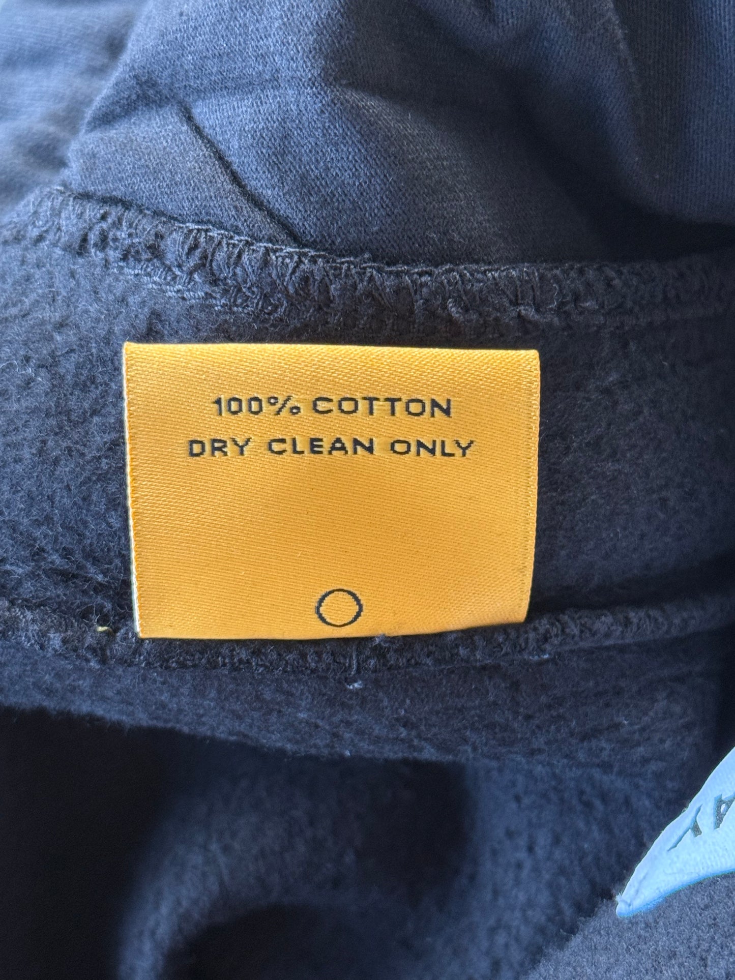 Gallery Dept Black Logo Waxed Sweatpants