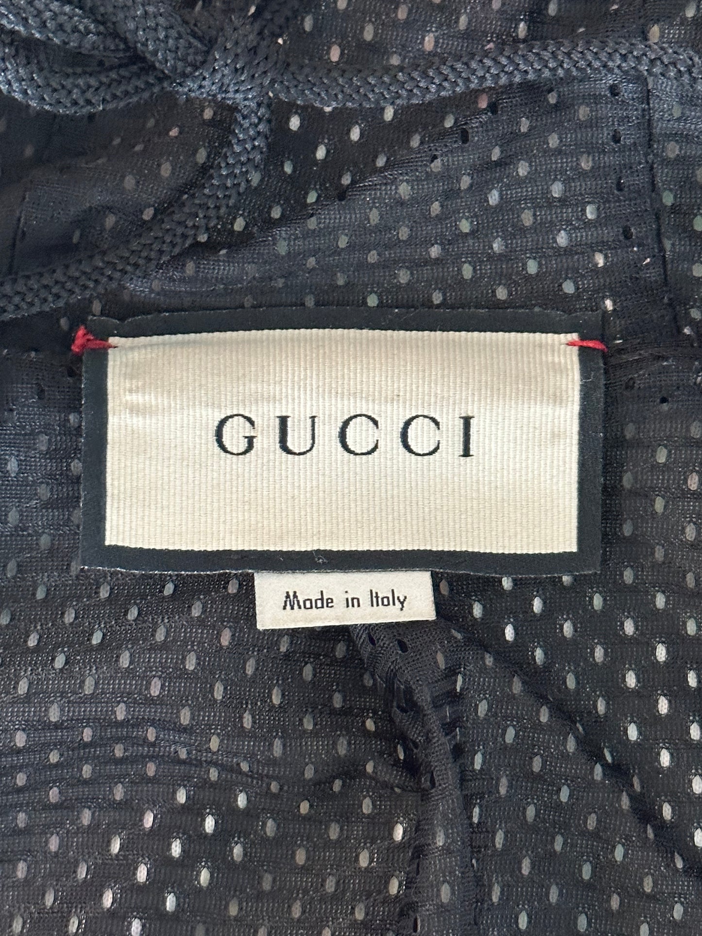 Gucci Black & Multicolor Psychedelic Monogram Windbreaker