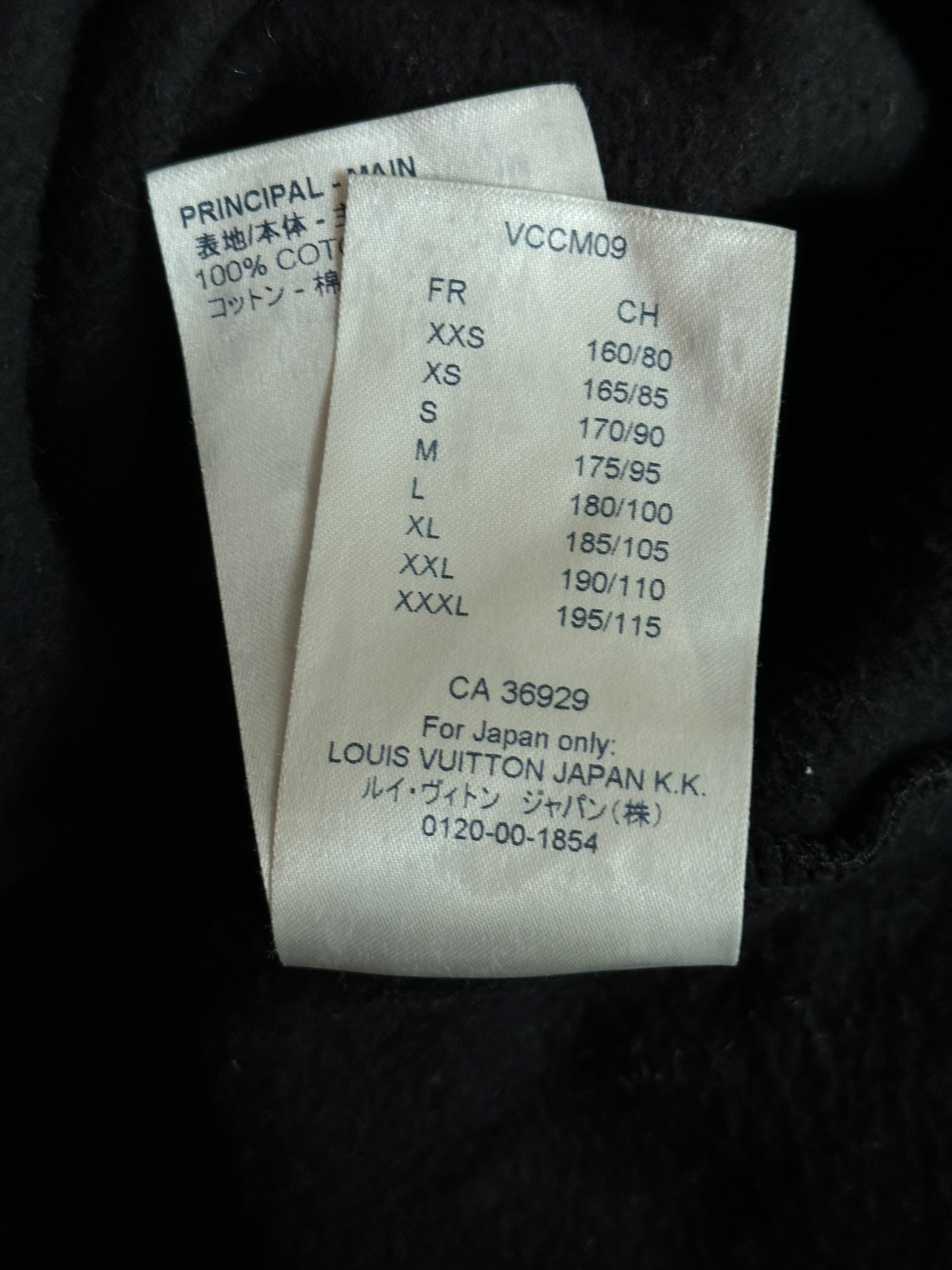 Louis Vuitton Black & White LV Stitch Logo Sweater