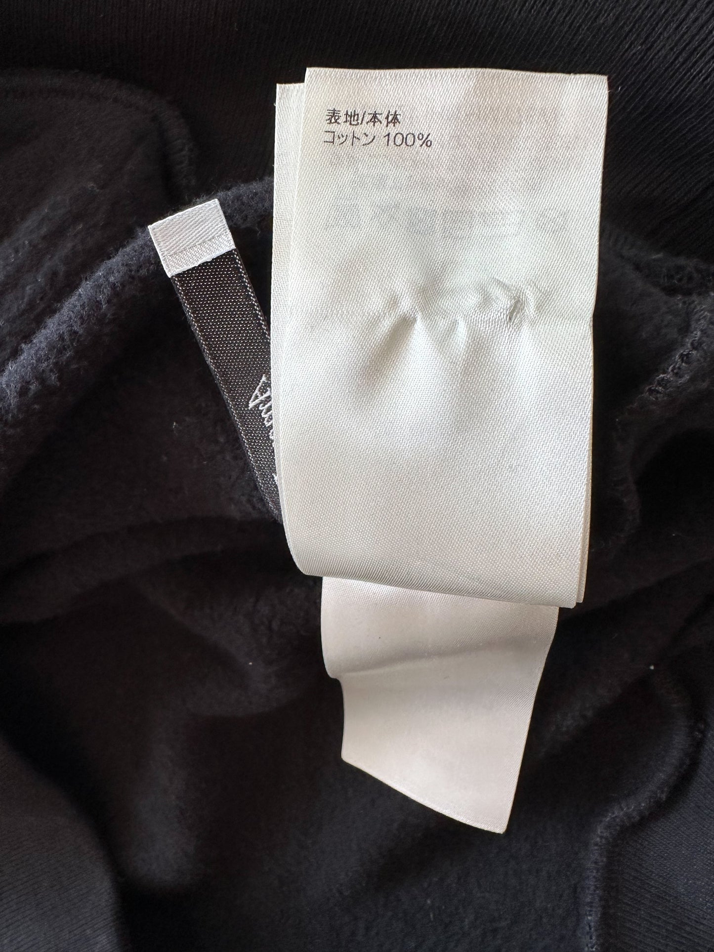 Louis Vuitton Black & Silver Graphic Hoodie